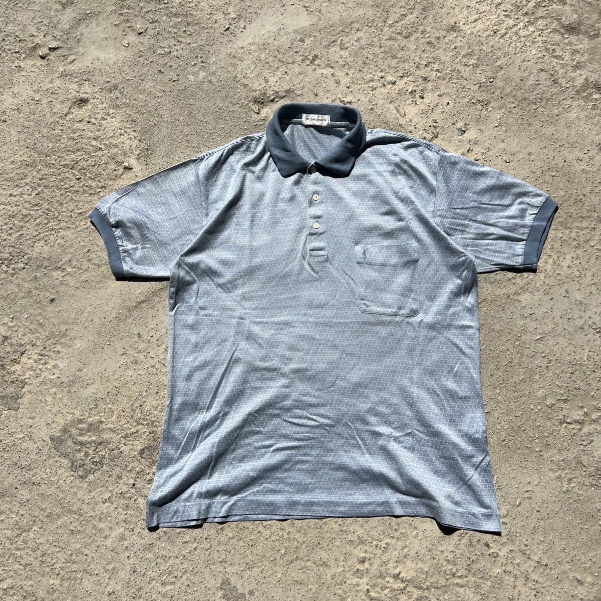 Yves Saint Laurent Yves Saint Laurent Japan Polo Shirt Size US L / EU 52-54 / 3 - 1 Thumbnail