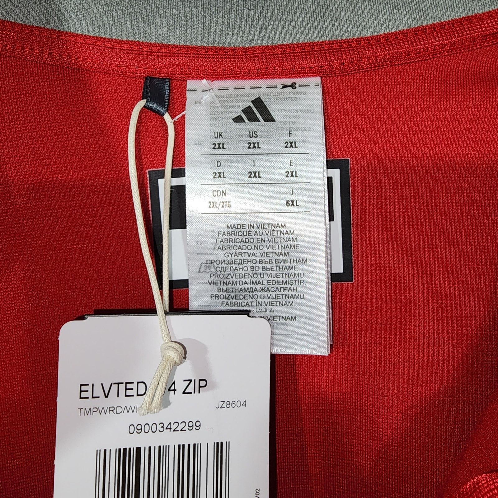 Adidas Adidas elevated 1/4 zip NC State men 2XL Size US XXL / EU 58 / 5 - 3 Thumbnail