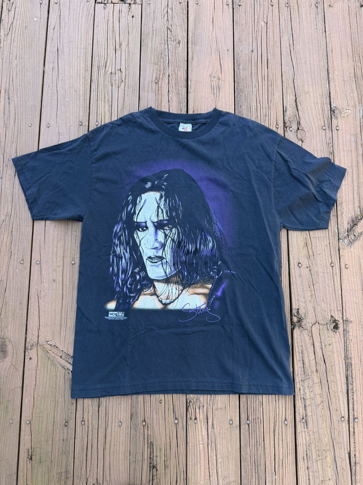Other Vintage Sting 1998 WCW NWO Wrestling Tee Size US XL / EU 56 / 4 - 1 Thumbnail
