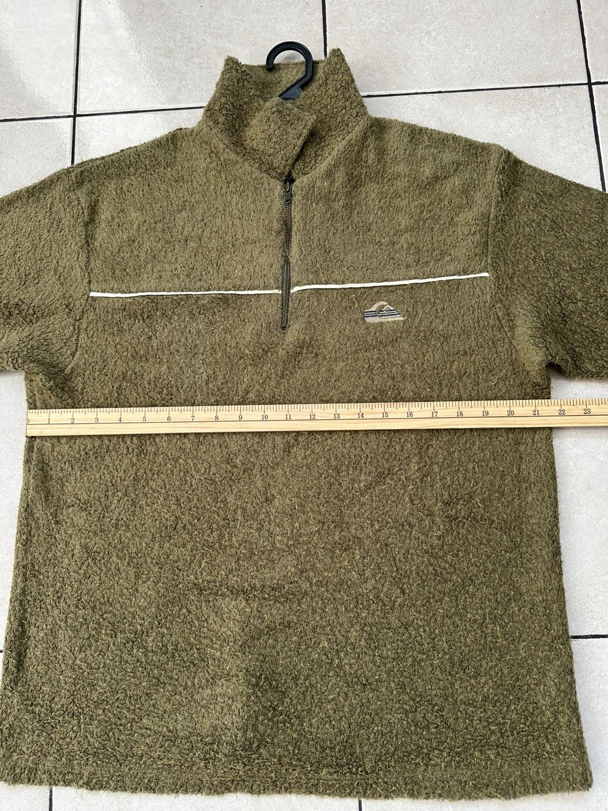 Quiksilver Vintage Quiksilver Halfzipper Wool Mohair Size US M / EU 48-50 / 2 - 6 Thumbnail