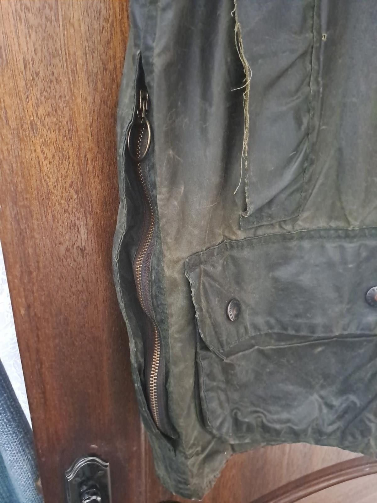 Barbour Barbour Beaufort Wax Jacket Green C38/97cm Olive Full Zip Size US M / EU 48-50 / 2 - 7 Thumbnail