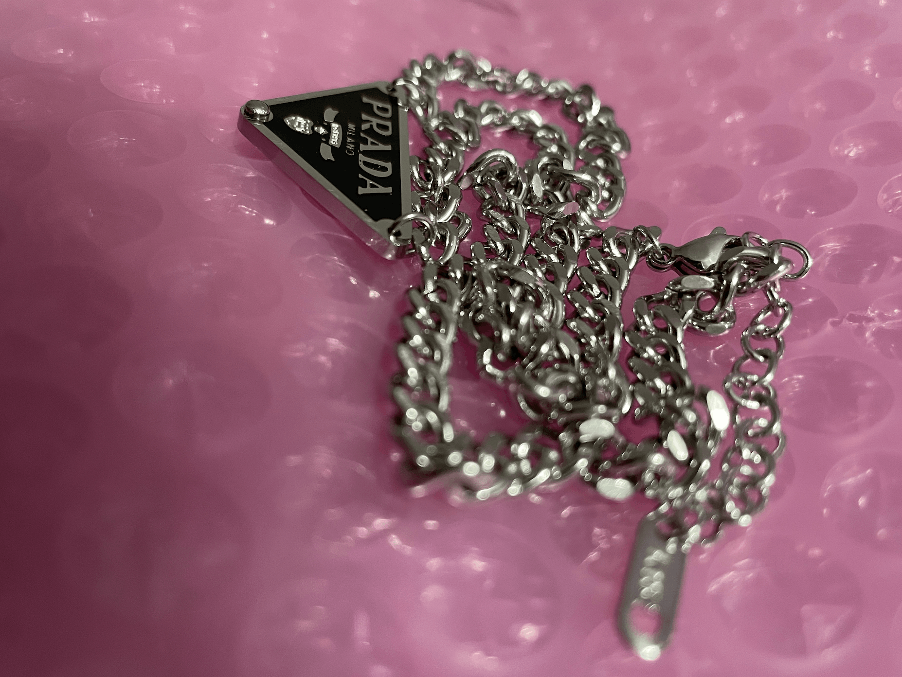 Other prada triangle pendant necklace Size ONE SIZE - 1 Thumbnail