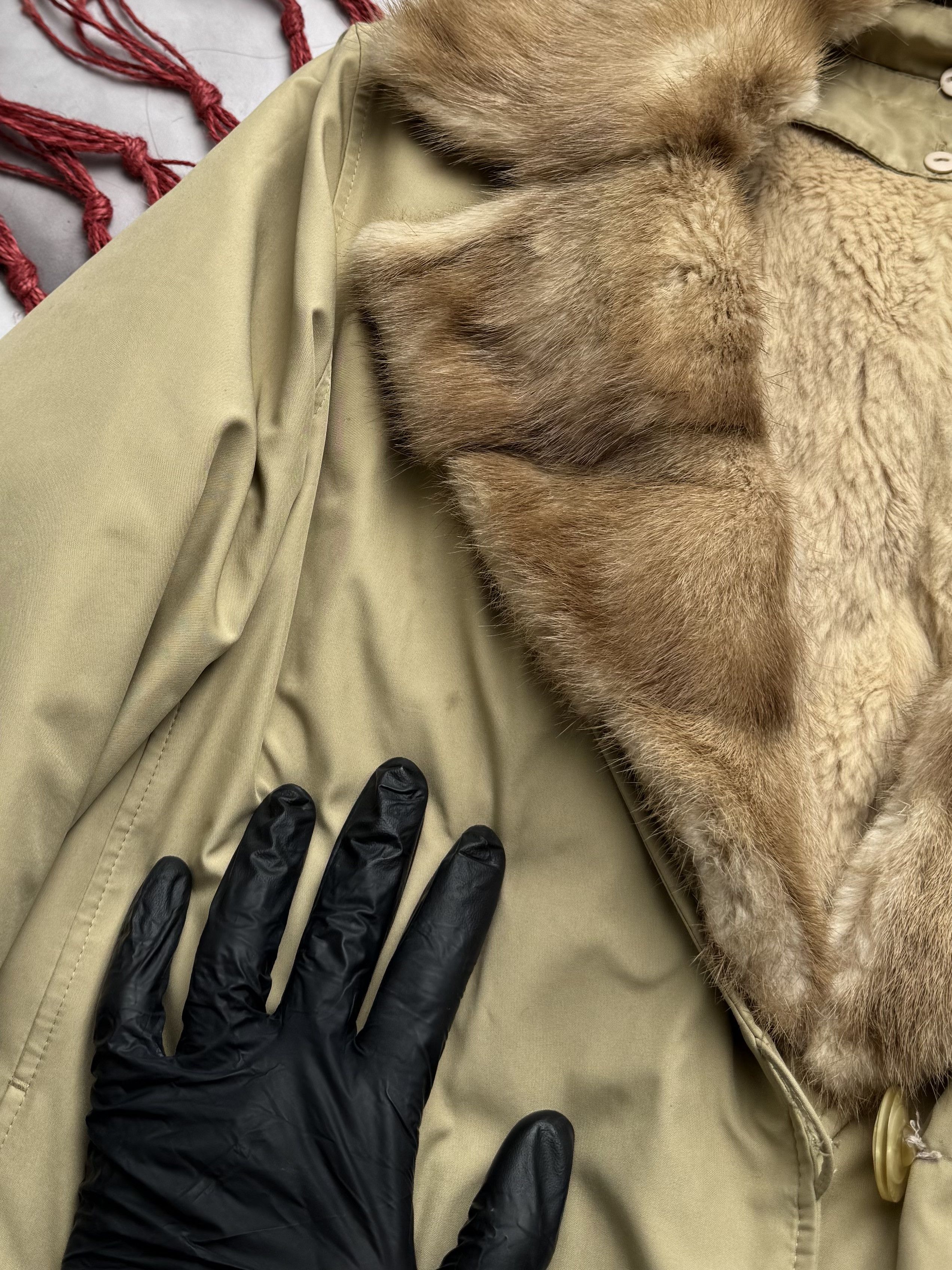 Vintage Vintage Jacket With Real Fur Details (E4) Size XL / US 12-14 / IT 48-50 - 9 Thumbnail