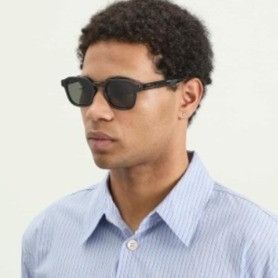 Gucci Gucci GG2106S 001 Men Sunglasses Black Square Frame Size ONE SIZE - 3 Thumbnail