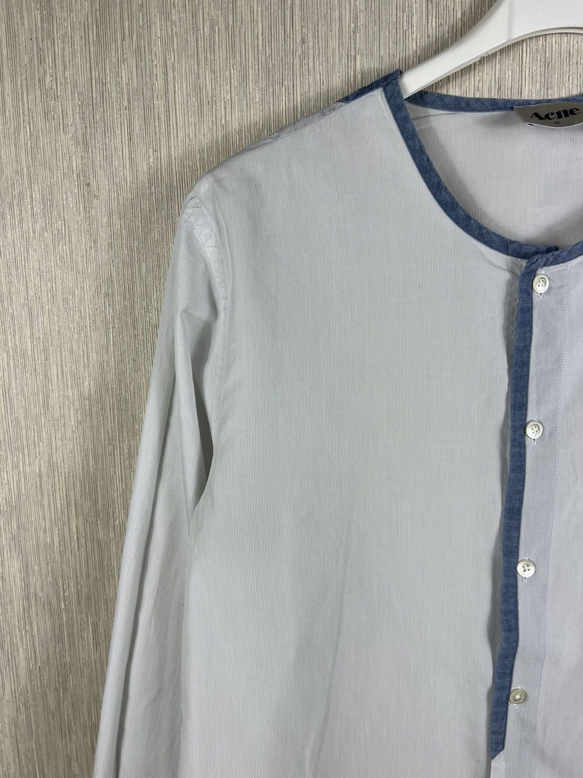Acne Studios Archive Acne Studios soho stand-up collar shirt casual basic Size US M / EU 48-50 / 2 - 5 Thumbnail
