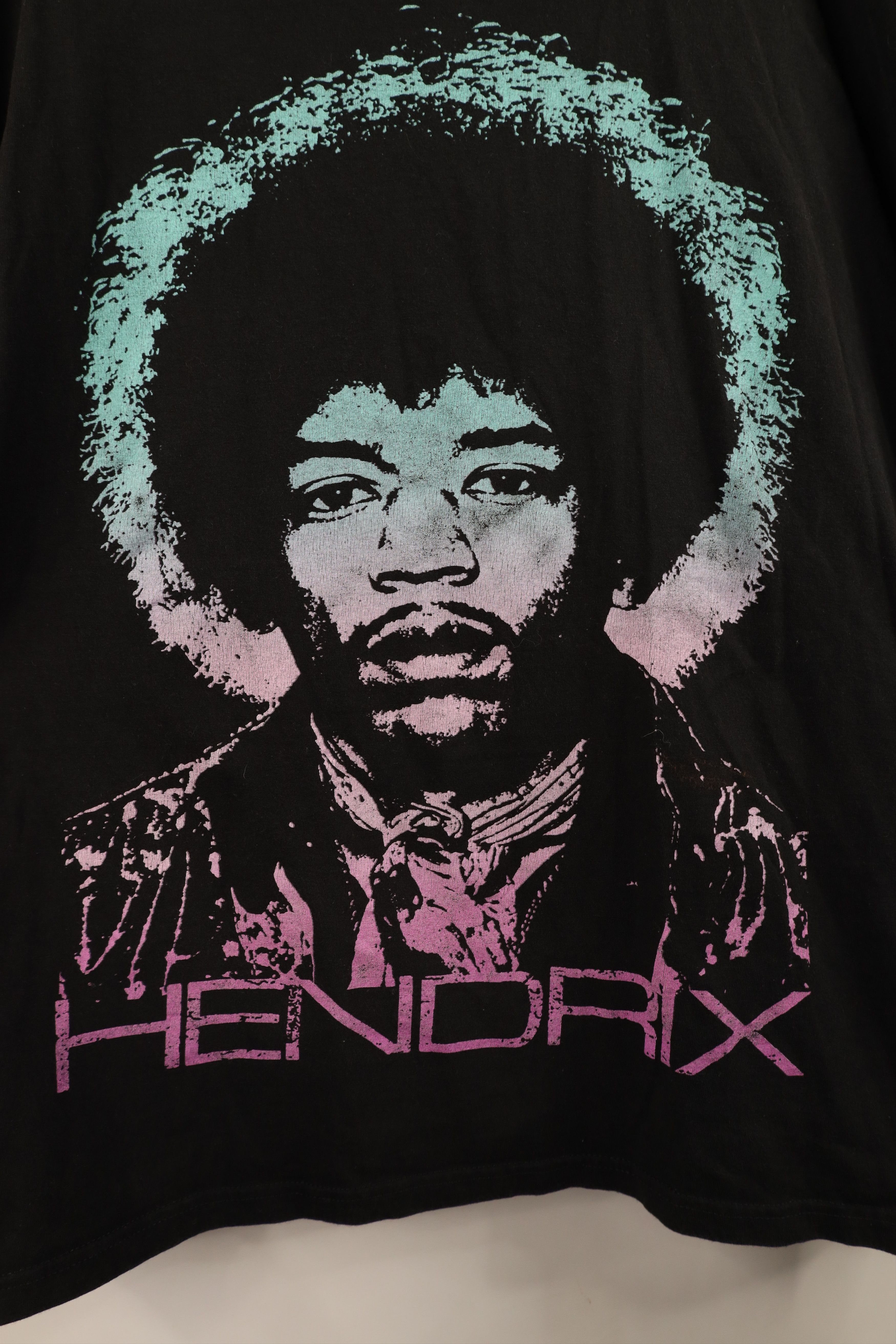 Vintage Retro Y2K Spell Jimi Hendrix Band Short Sleeve T-Shirt Black Size US XXL / EU 58 / 5 - 4 Thumbnail