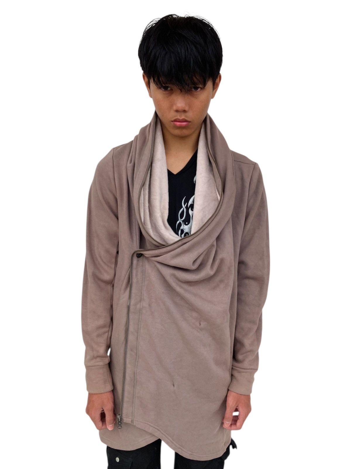 If Six Was Nine 2000s Tornado Mart - Gimp Cape/Robe Zip Hoodie Size US M / EU 48-50 / 2 - 2 Thumbnail