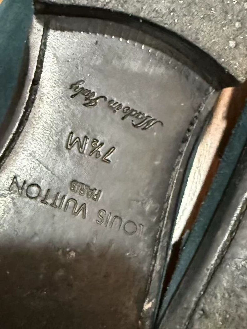 Louis Vuitton Louis Vuitton Suede Slip -2505 Size US 9.5 / EU 42-43 - 5 Thumbnail