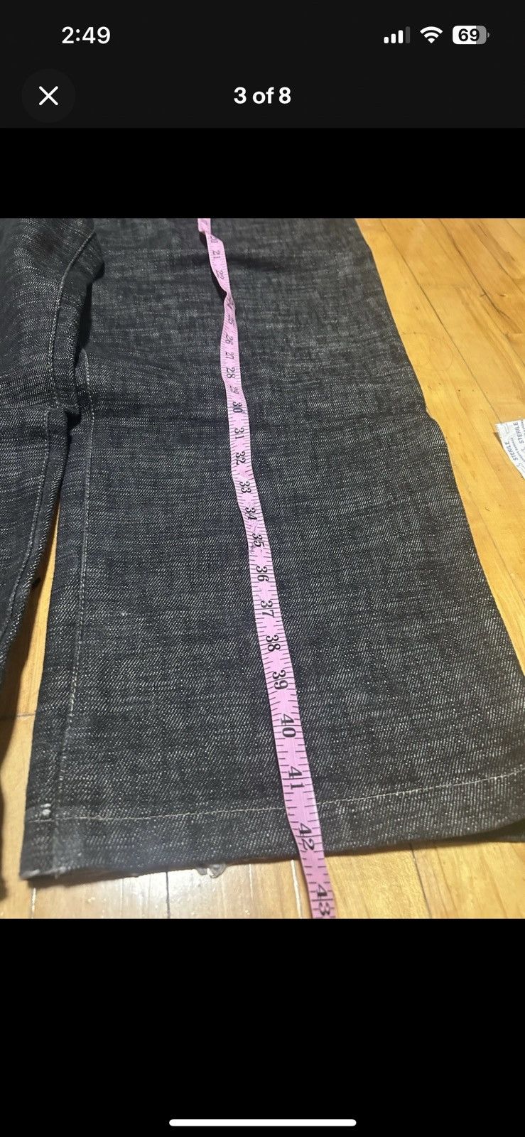 Akademiks Black Akademiks Baggy Jeans Size 42 Men Size US 42 / EU 58 - 3 Thumbnail