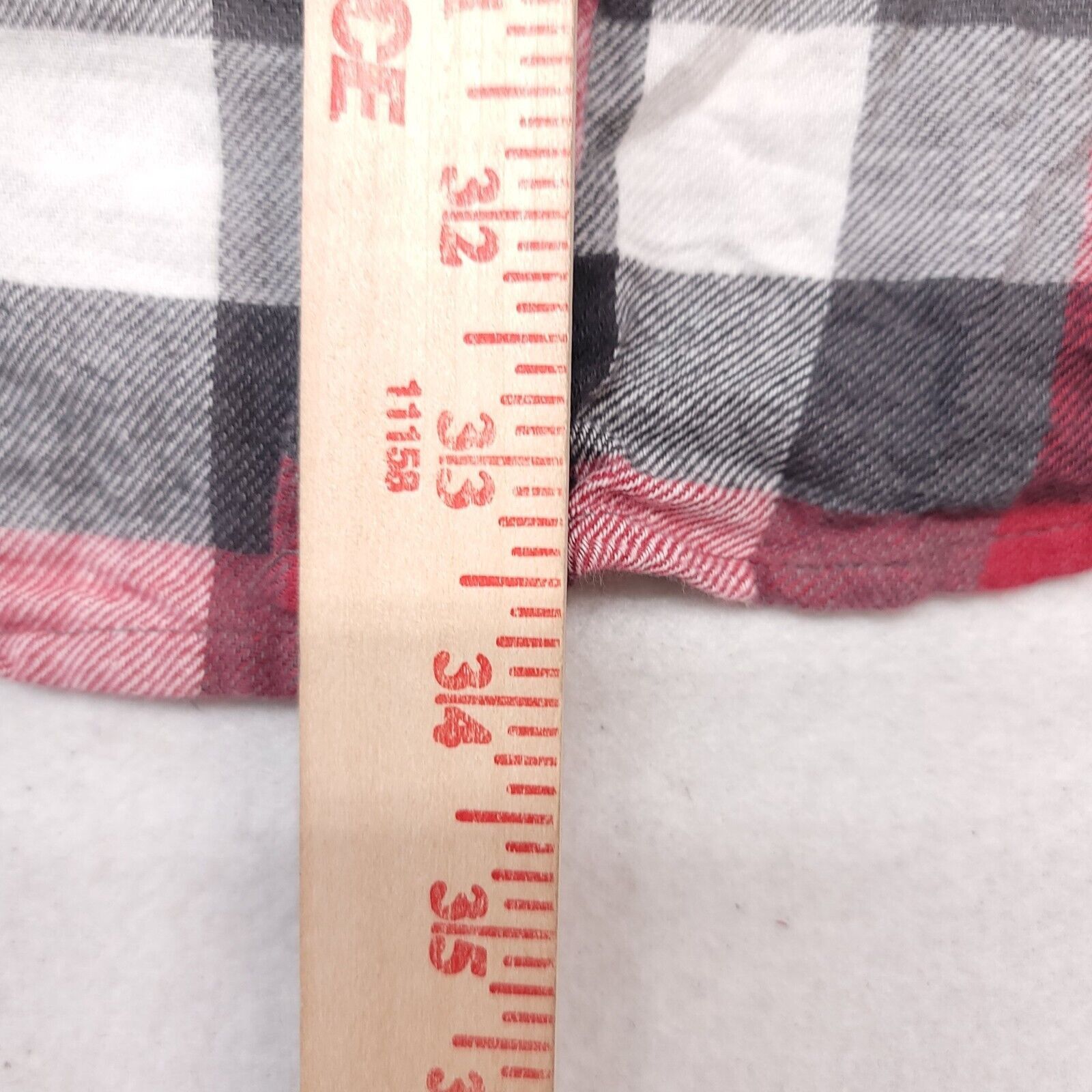 Croft & Barrow Croft & Barrow Gingham Flannel Shirt Mens Size Medium M Red Size US M / EU 48-50 / 2 - 7 Thumbnail