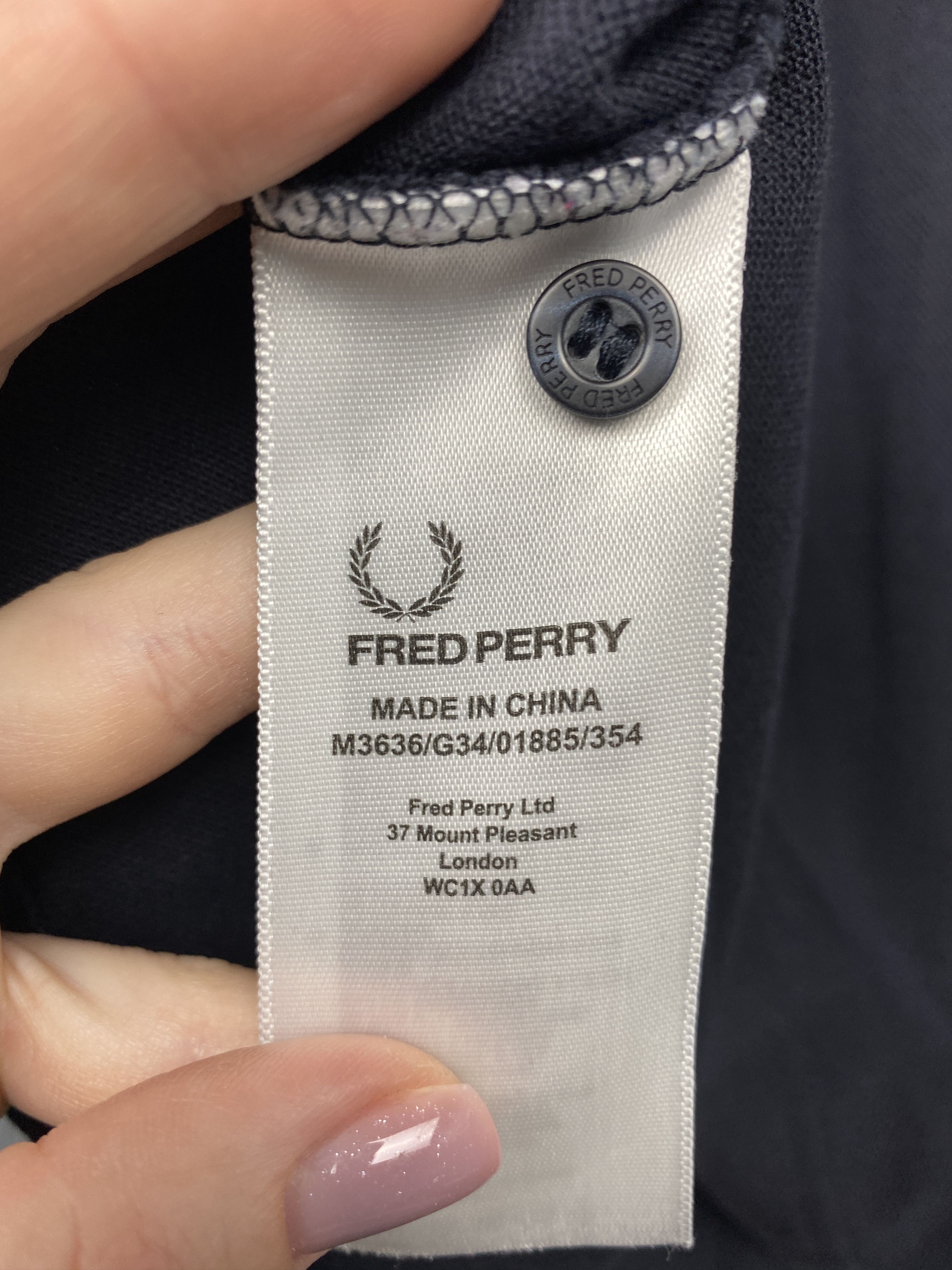 Fred Perry Fred Perry Vintage Mens Long Sleeve Polo Shirt Size US L / EU 52-54 / 3 - 5 Thumbnail