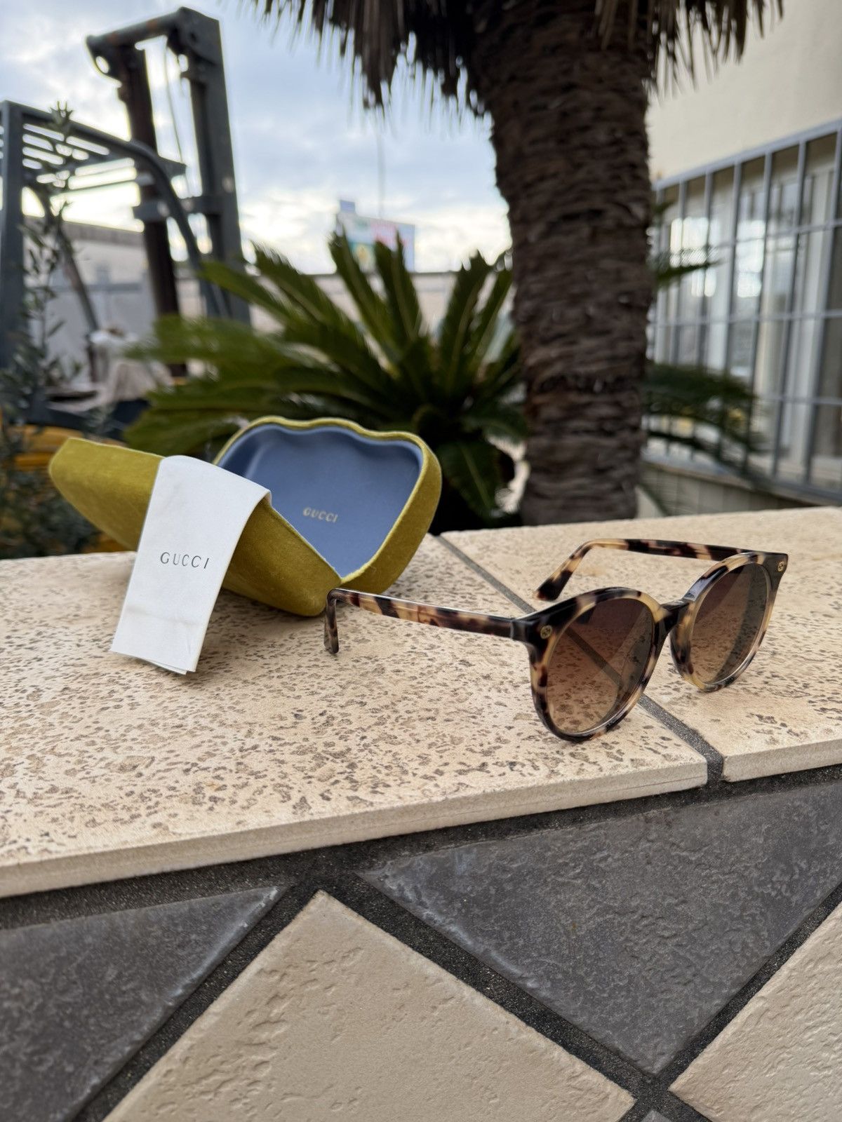 Gucci Gucci Sunglasses GG0918 Brown Size ONE SIZE - 1 Thumbnail