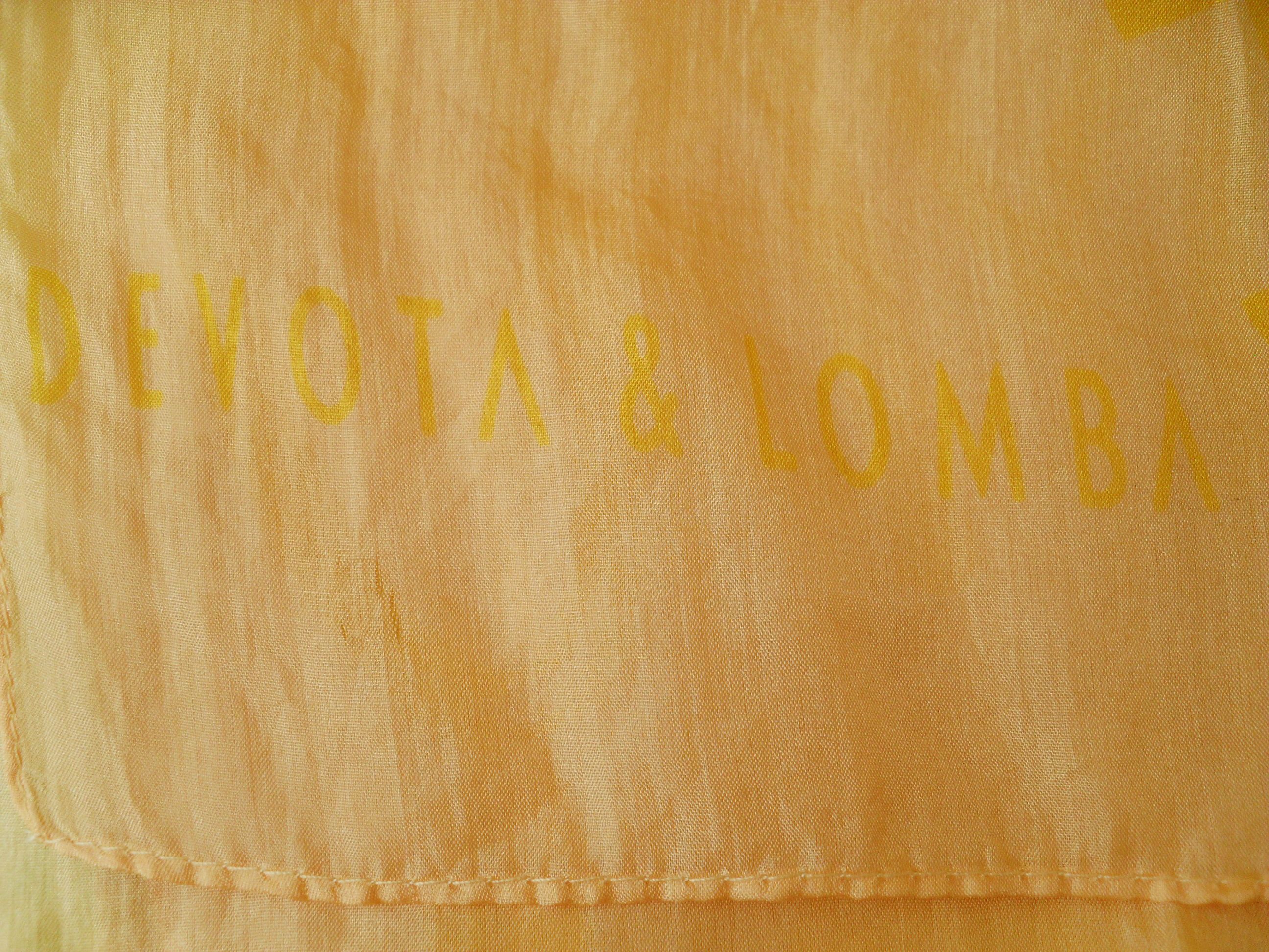 Other Devota & Lomba 100% light silk scarf, very soft and fine. Size ONE SIZE - 3 Thumbnail