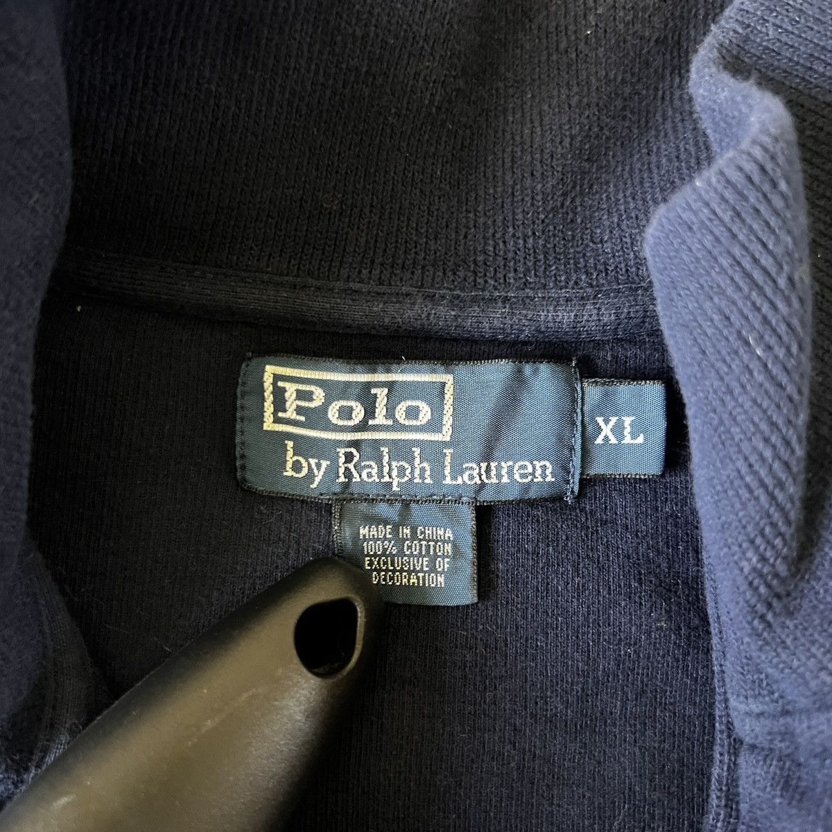 Polo Ralph Lauren × Vintage Vintage Polo Ralph Lauren Pullover 1/4 Zip XL Size US XL / EU 56 / 4 - 4 Thumbnail