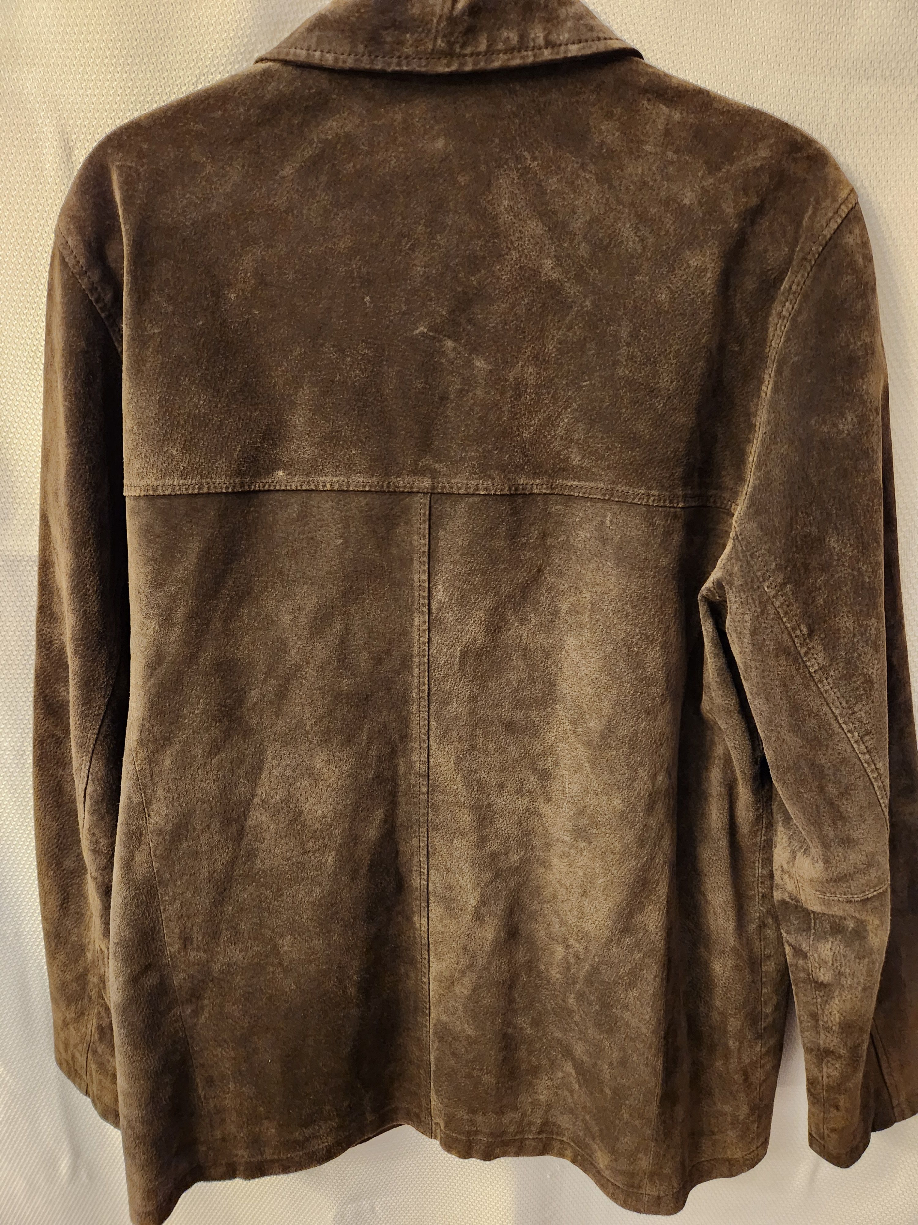 Other Men's Suede Leather Jacket Size US L / EU 52-54 / 3 - 2 Thumbnail