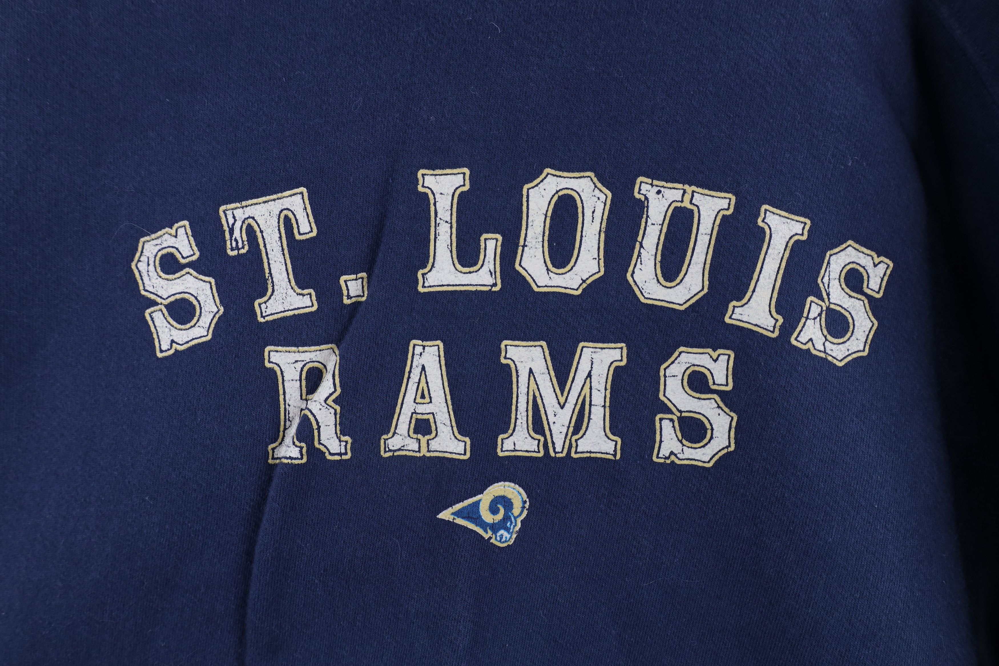 Vintage Vintage 90s Heavyweight St Louis Football Sweatshirt USA Size US XXL / EU 58 / 5 - 4 Thumbnail