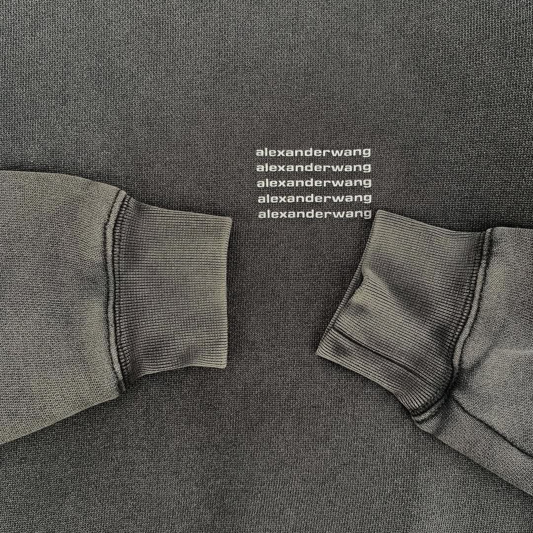 Alexander Wang Alexander Wang Graphic Print Logo Turtleneck Sweatshirt Size US XS / EU 42 / 0 - 3 Thumbnail