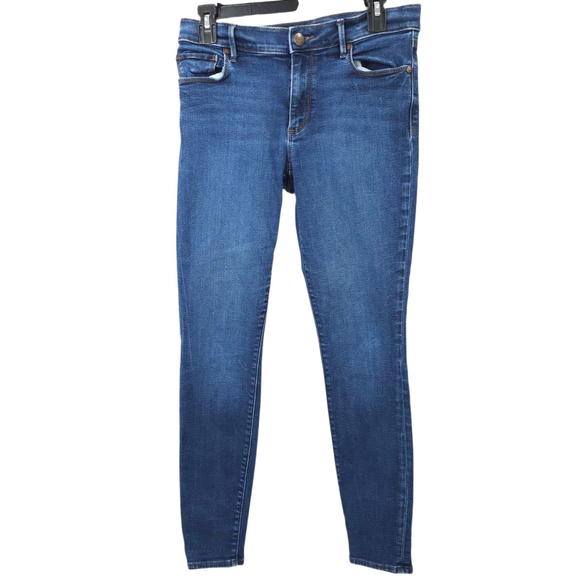 Loft Loft Legging Jean Mid Rise Womens Size 29/8 Stretch Dark Was Size 29" - 1 Thumbnail