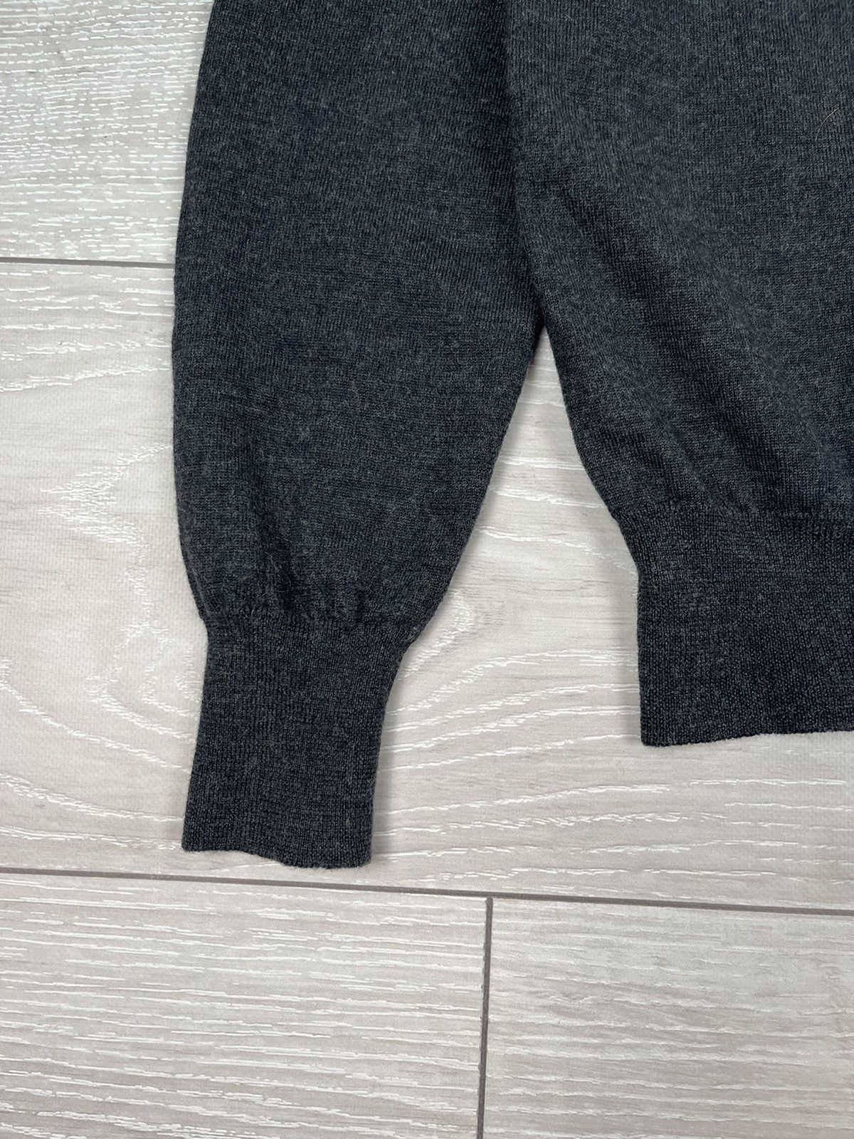 Vivienne Westwood Vivienne Westwood 100% Wool Grey Logo Sweater Size US L / EU 52-54 / 3 - 4 Thumbnail