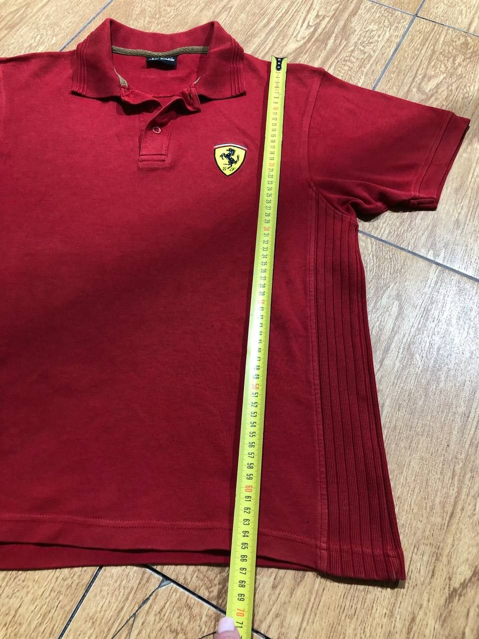 Ferrari Vintage Ferrari Polo Shirt Men's Red Short Sleeve 1999 Size US M / EU 48-50 / 2 - 9 Thumbnail
