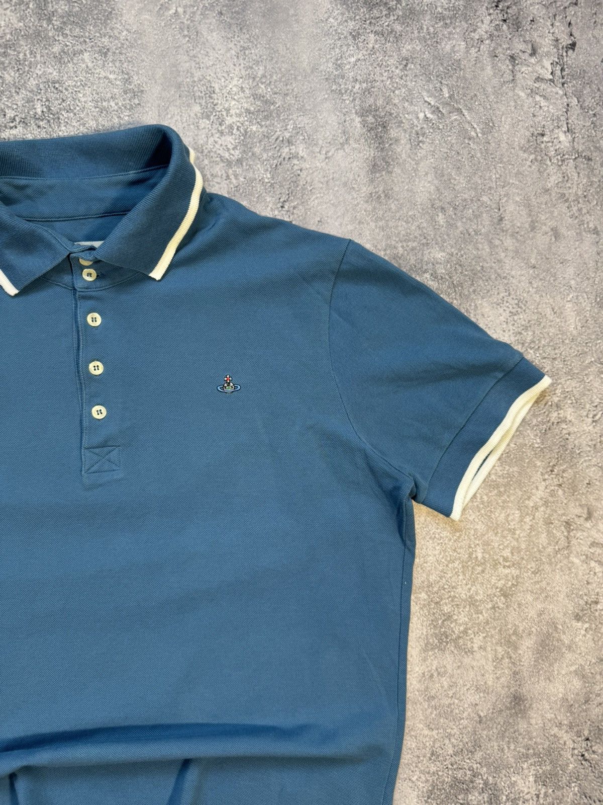 Vivienne Westwood VINTAGE VIVIENNE WESTWOOD POLO TEE SMALL LOGO Size US XL / EU 56 / 4 - 3 Thumbnail