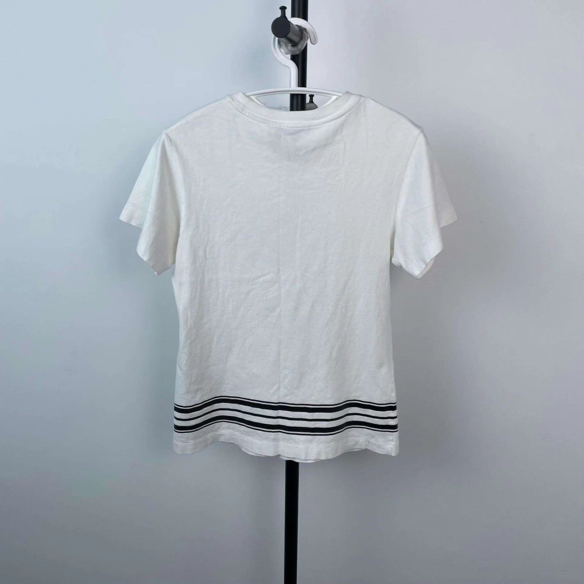 Louis Vuitton LV White Short Sleeve S Size S / US 4 / IT 40 - 2 Thumbnail
