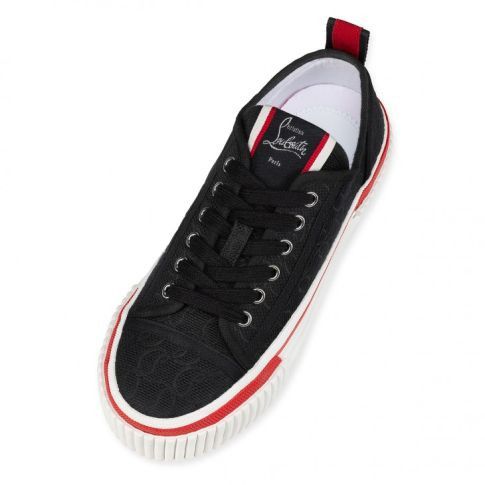 Christian Louboutin o1s1wg110924 Heeled Sneakers in Black Size US 7 / IT 37 - 3 Thumbnail