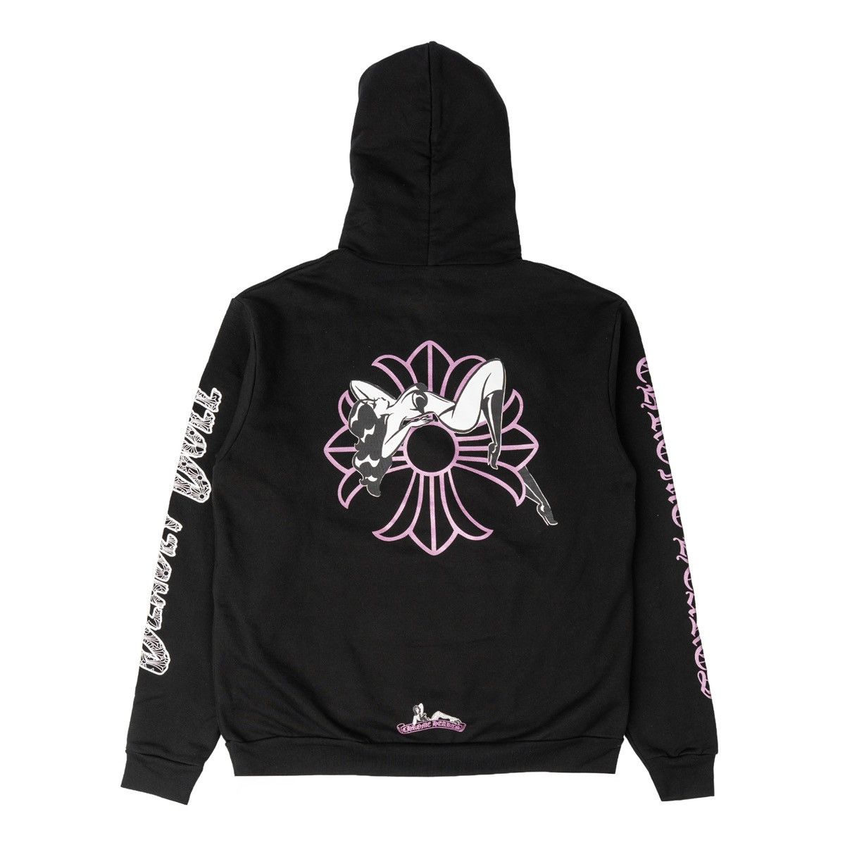 Chrome Hearts x Deadly Doll Online Exclusive Plus Logo Hooded Sweatshirt Size US M / EU 48-50 / 2 - 1 Thumbnail