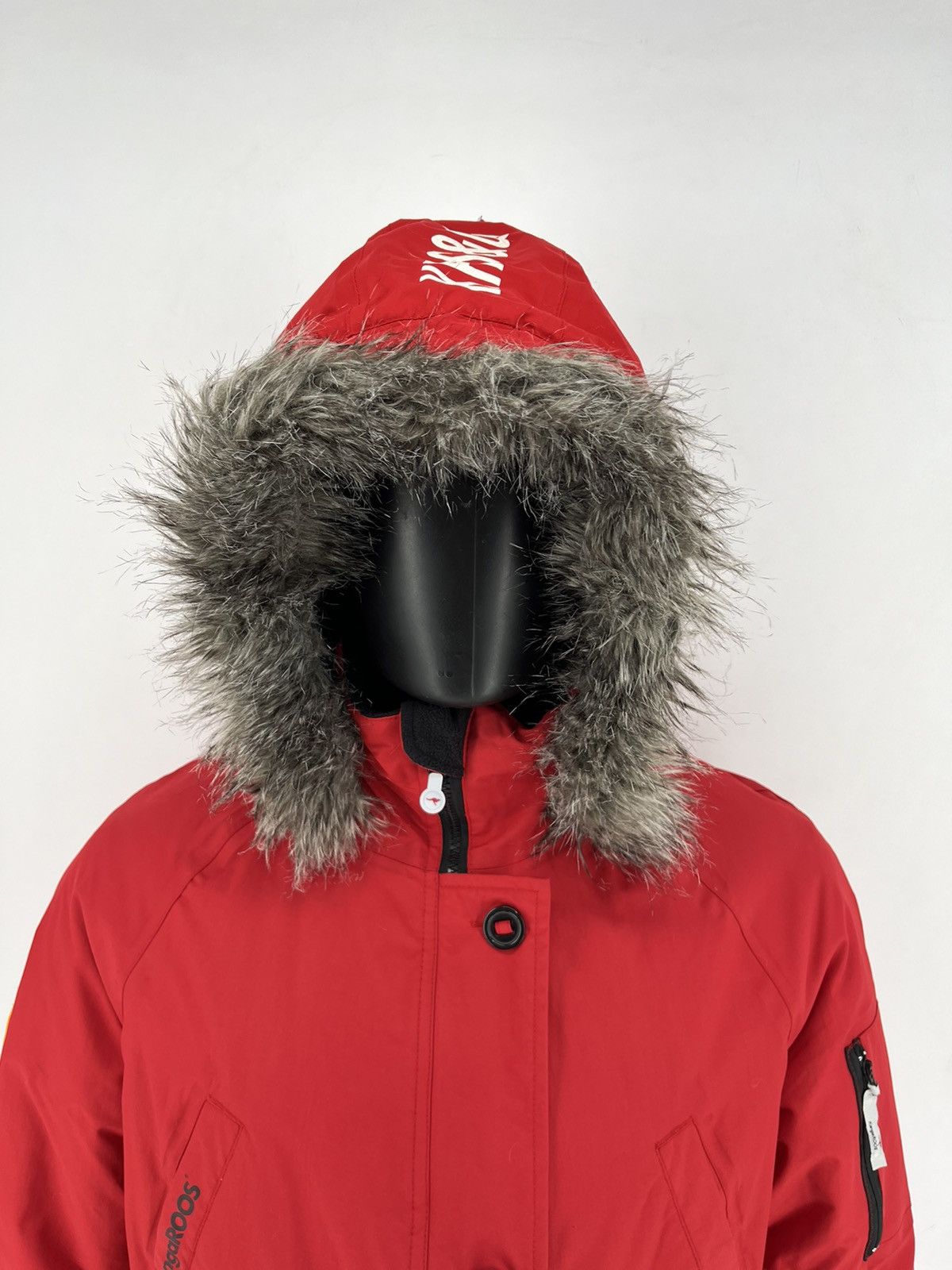 KangaROOS × Vintage Vintage Kangaroos Mens Puffer Down Jacket With Fur Hoodie Size US M / EU 48-50 / 2 - 9 Thumbnail