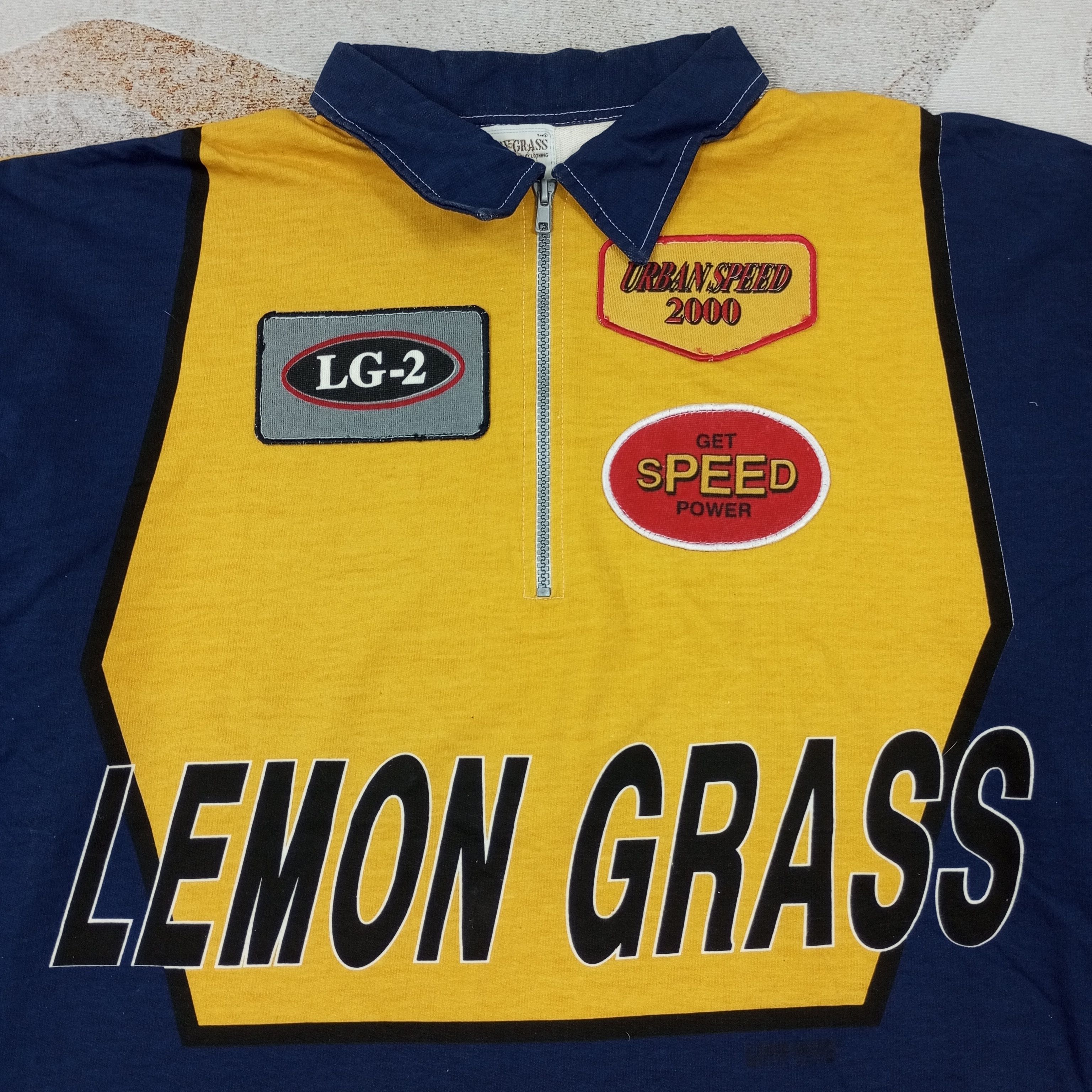 Other Lemon Grass Urban Speed Half Zipper Sweatshirt c222n16 Size US XL / EU 56 / 4 - 2 Thumbnail