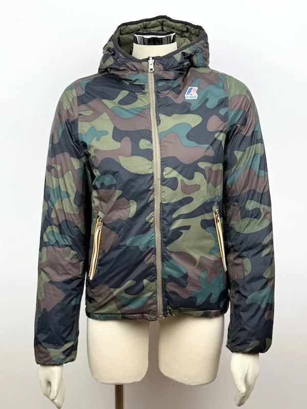 K-Way K WAY Piumino Mimetico Donna Taglia S Size S / US 4 / IT 40 - 1 Thumbnail
