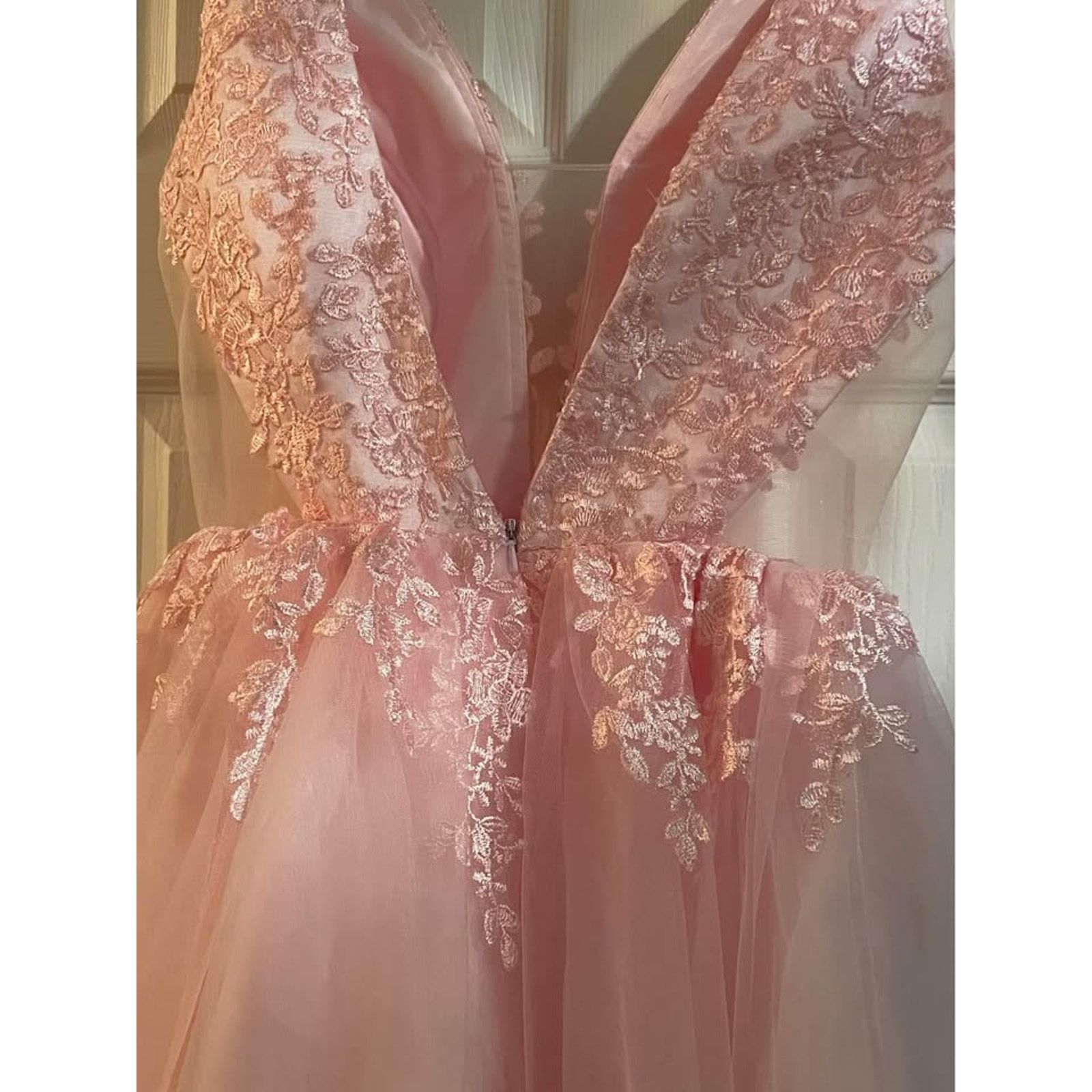 Unknown London WICKED GLINDA Pretty Pink Short Puffy Dress Size XS / US 0-2 / IT 36-38 - 5 Thumbnail