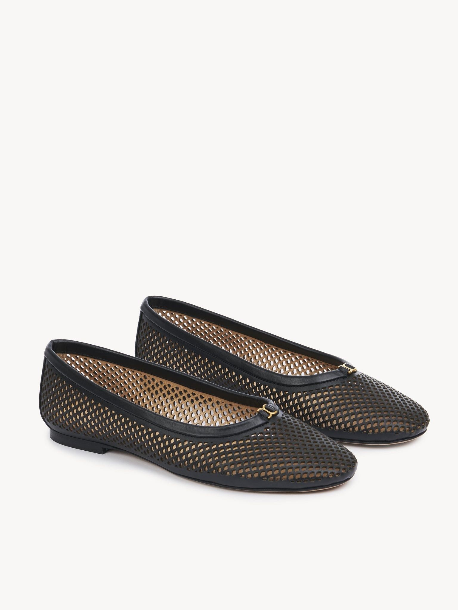 Chloe o1loc1c0325 Marcie Ballerina in Black Size US 11 / IT 41 - 3 Thumbnail