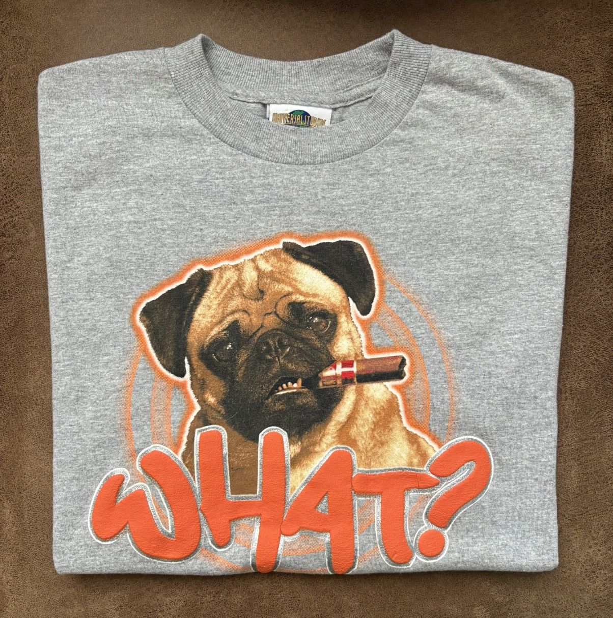 Universal Studios Vintage (90’s) Universal Studio Frank the Pug Graphic Tee Size US M / EU 48-50 / 2 - 1 Thumbnail