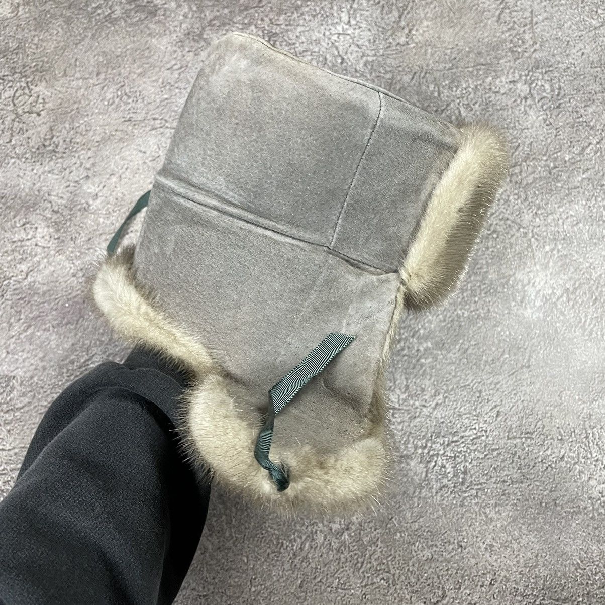 Vintage Vintage 90s Mohair Beanie Faux Fur Cream Knit Hat Drip OS Size ONE SIZE - 9 Thumbnail