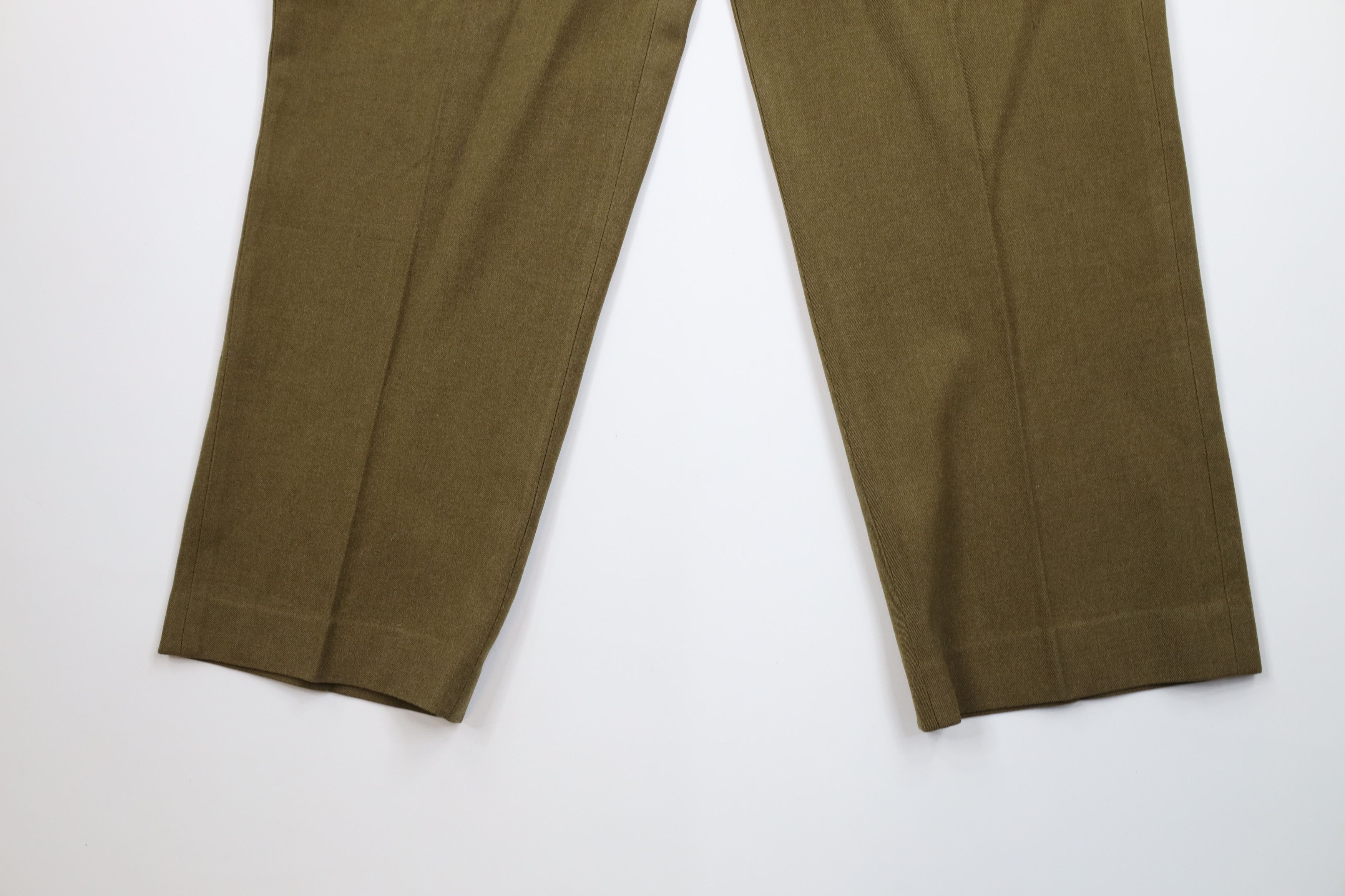 Vintage Vintage 40s 50s Korean World War II Wool Trousers Pants USA Size US 33 - 4 Thumbnail