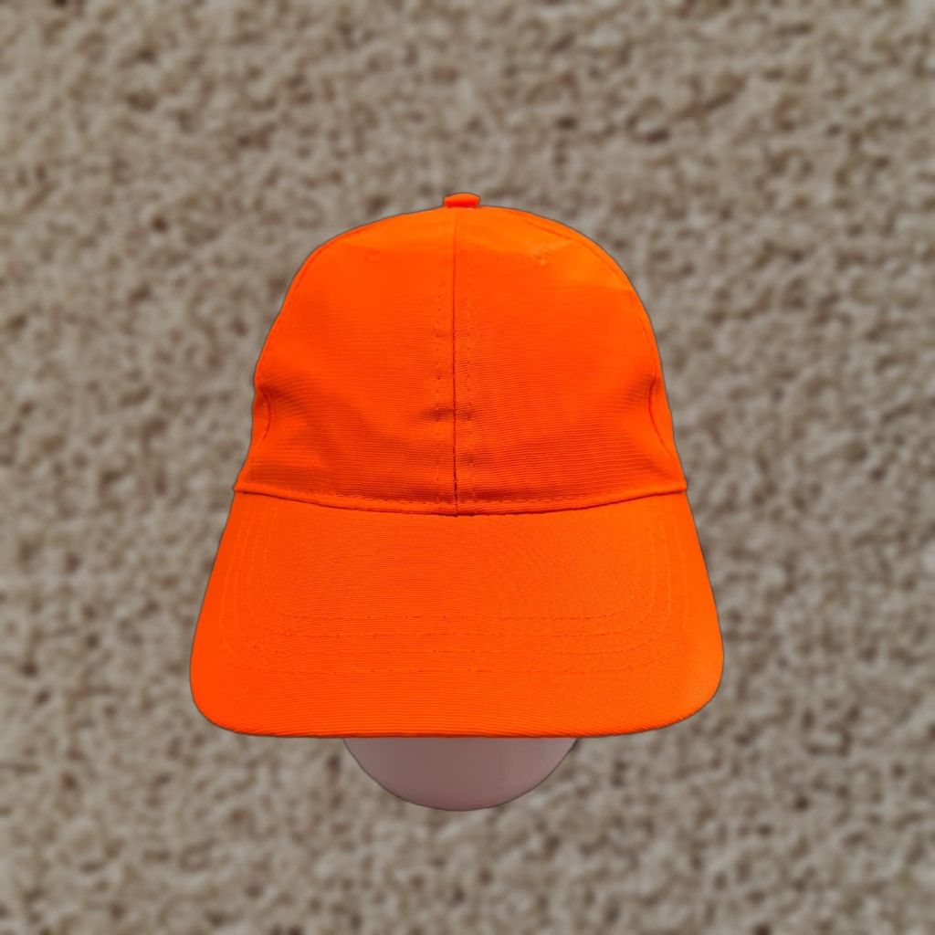 Vintage Paramount Outdoors Hat Strap Back Adult One Size Orange Hike High Visibility Hat/Cap Men Sung? Size ONE SIZE - 1 Thumbnail