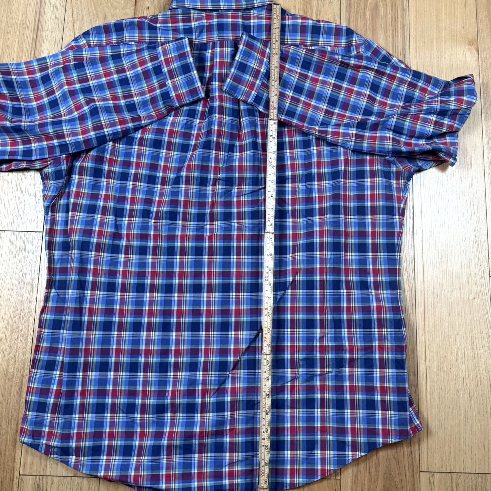 Polo Ralph Lauren Polo Ralph Lauren Button-Up Shirt Mens XXL Slim Fit Plaid Long Sleeve Multicolor 2XL Slimming Regular Men’s Size US XXL / EU 58 / 5 - 6 Thumbnail