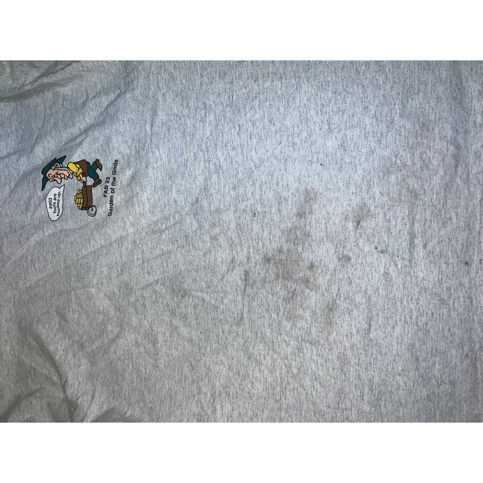Vintage Vintage Garden of The Gods Long Sleeve Shirt Worn Stained XL Size US XL / EU 56 / 4 - 10 Thumbnail
