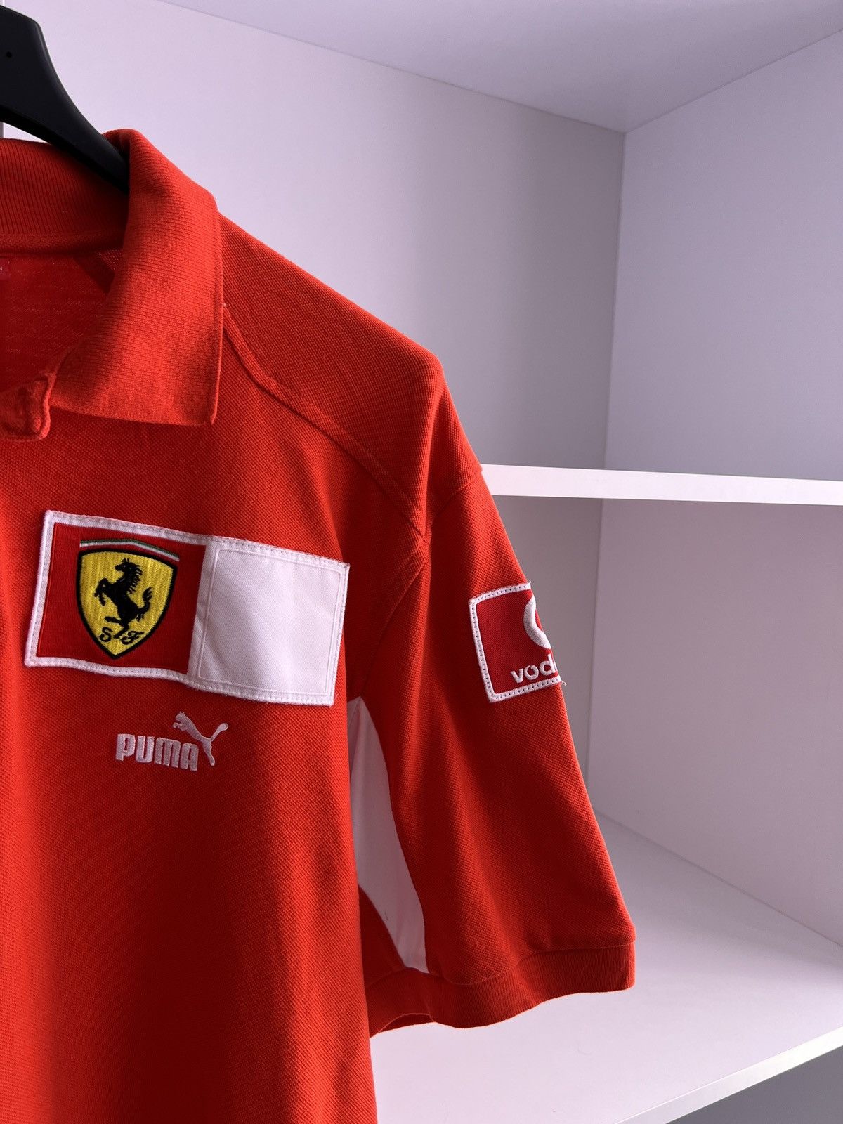 Ferrari × Puma × Vintage Vintage Puma Ferrari Racing Polo t-shirt Size US XXL / EU 58 / 5 - 5 Thumbnail