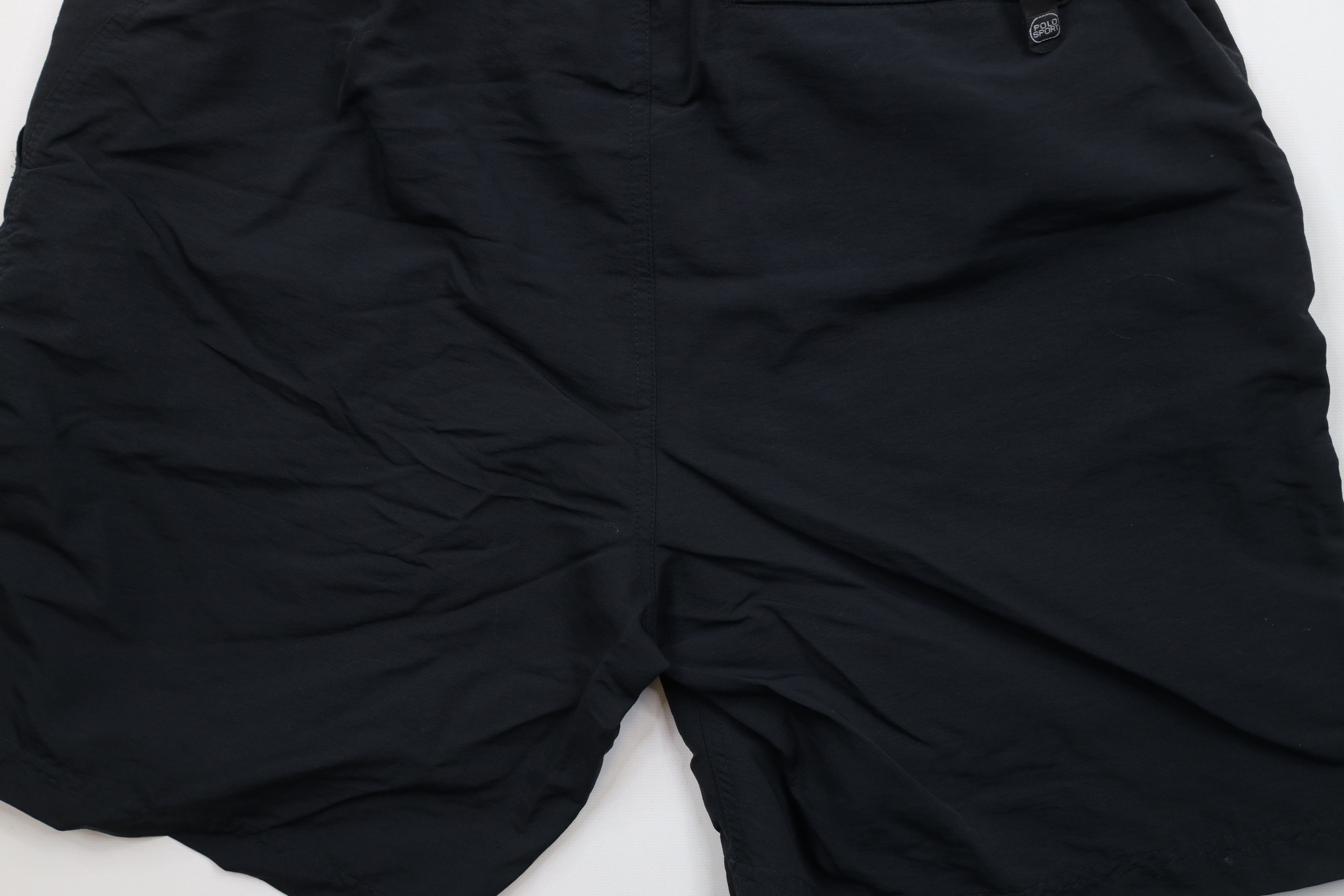 Ralph Lauren × Vintage Vintage 90s Polo Sport Ralph Lauren Above Knee Shorts Black Size US 34 / EU 50 - 11 Thumbnail