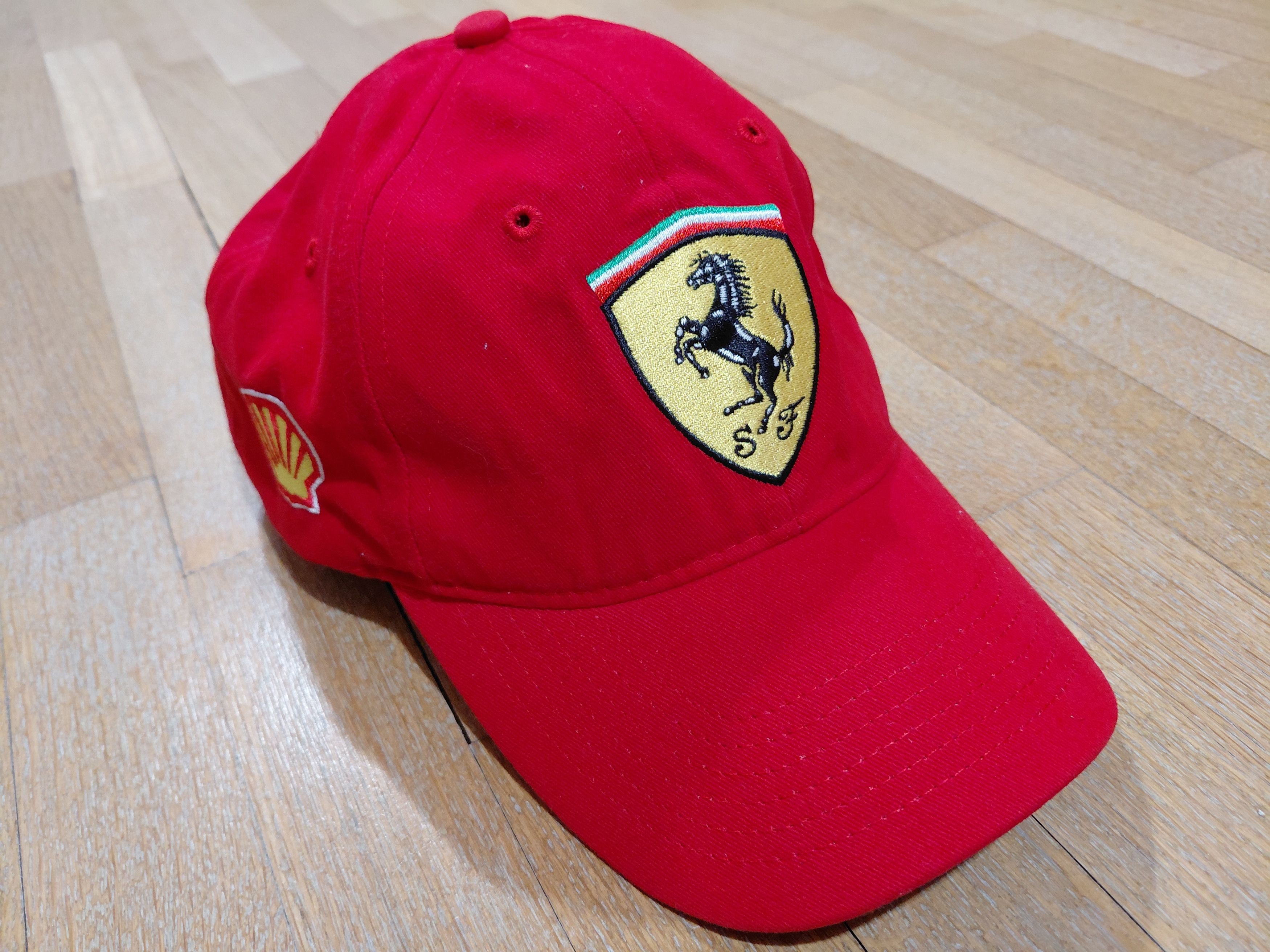 Ferrari Ferrari Logo Baseball Cap F1 One Size Metal Snapback Hat Size ONE SIZE - 3 Thumbnail