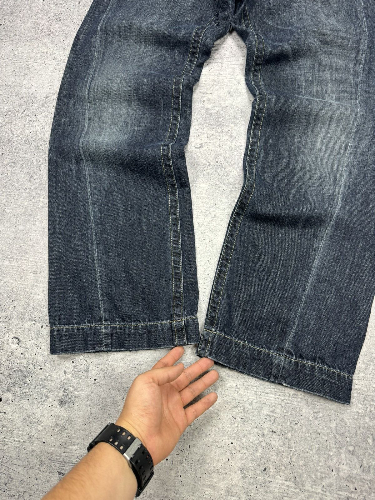 Hugo Boss × Vintage Vintage Y2K Style Hugo Boss Button Pockets Archive Jeans Size US 33 - 5 Thumbnail
