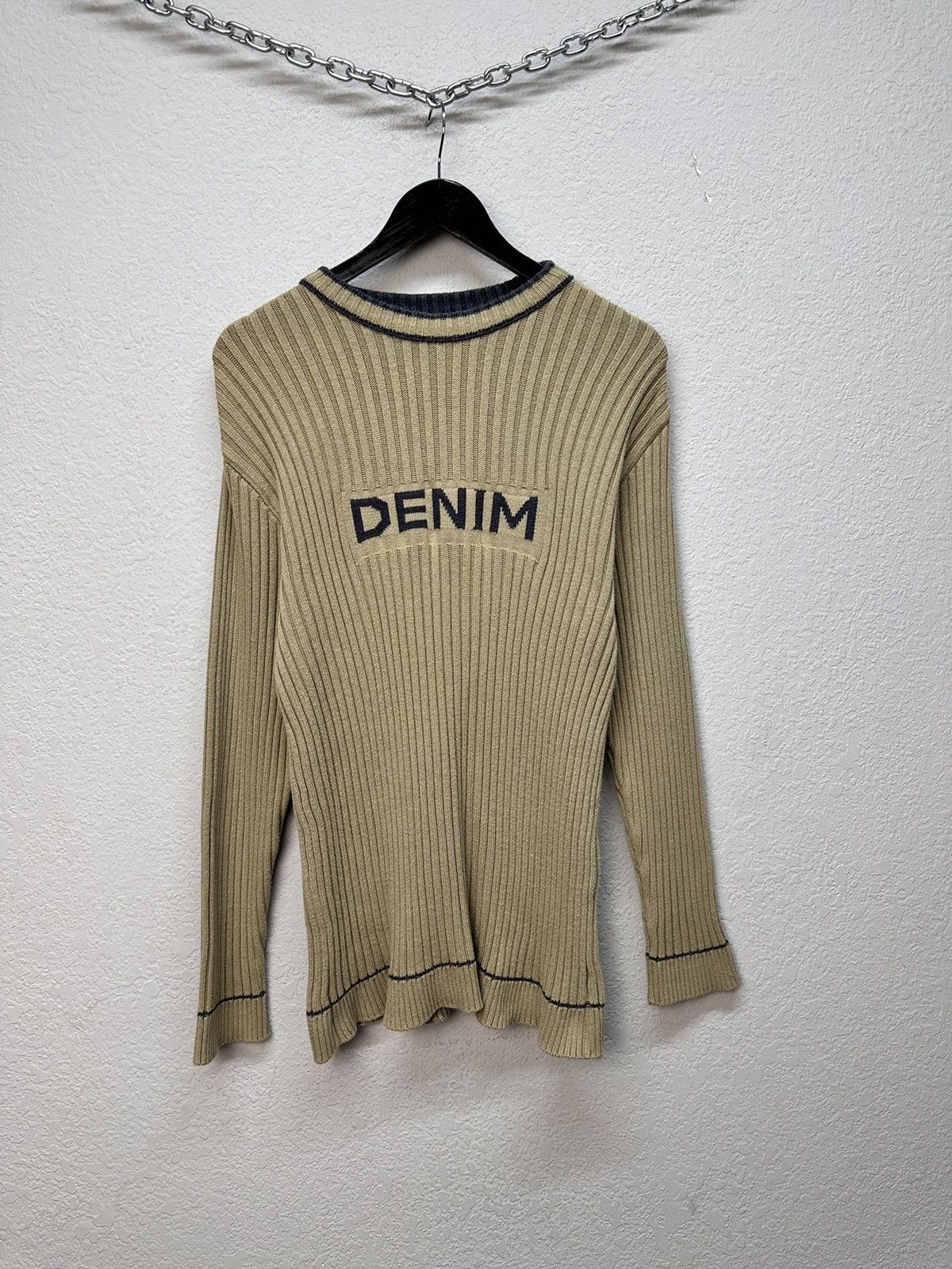 Diesel Y2k Gothic Avatngarde Sweater Distressed Rick Owens Japanese Size US M / EU 48-50 / 2 - 1 Thumbnail