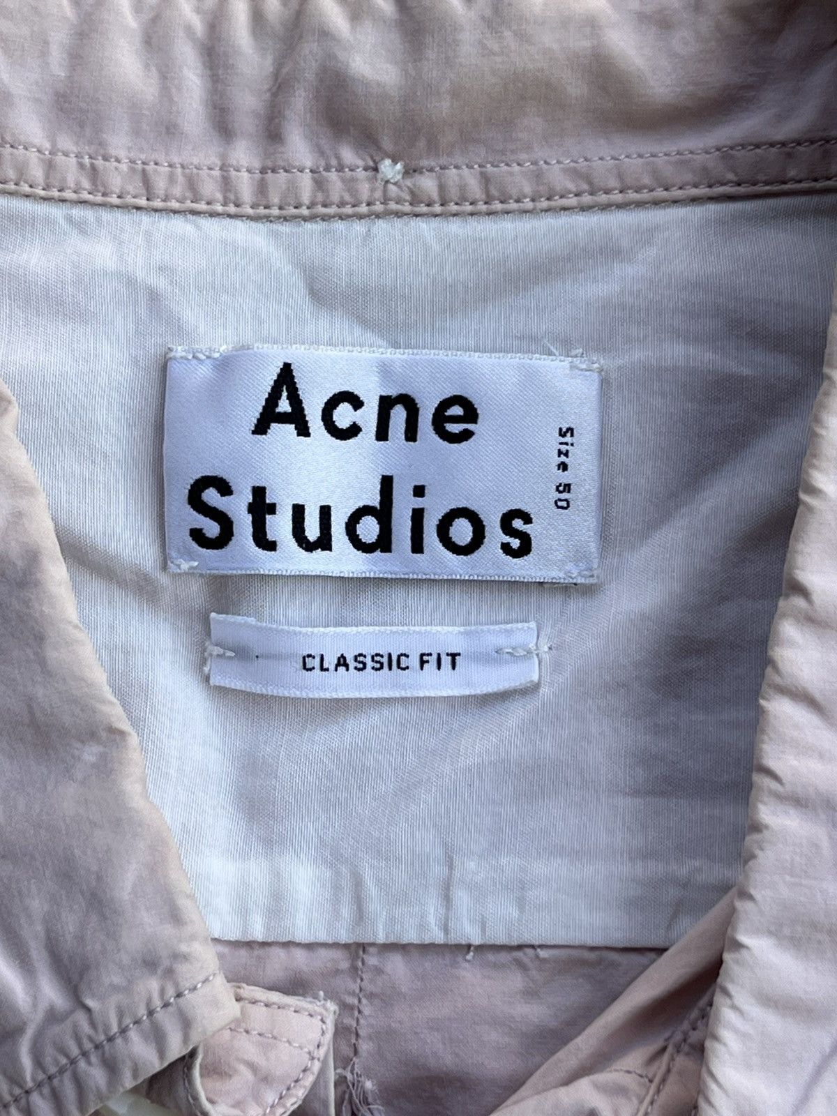 Acne Studios FW14 Acne Studios Isherwood Pop Classic Fit ButtonDown Shirt Size US M / EU 48-50 / 2 - 3 Thumbnail