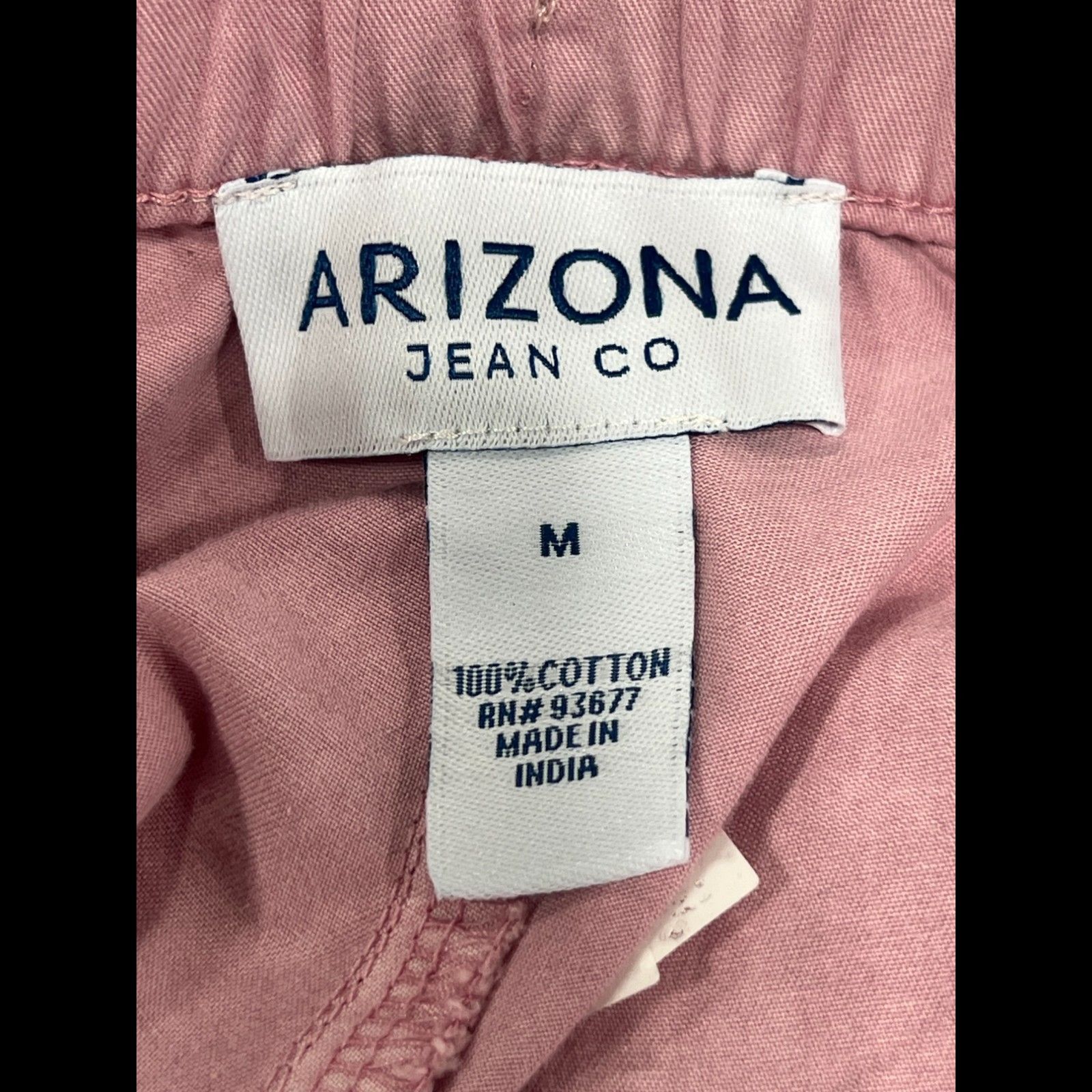 Arizona Jean Co. Arizona - Women's Low Rise Pull-On Short Juniors - Pink - Me Size 34" / US 12 / IT 48 - 11 Thumbnail