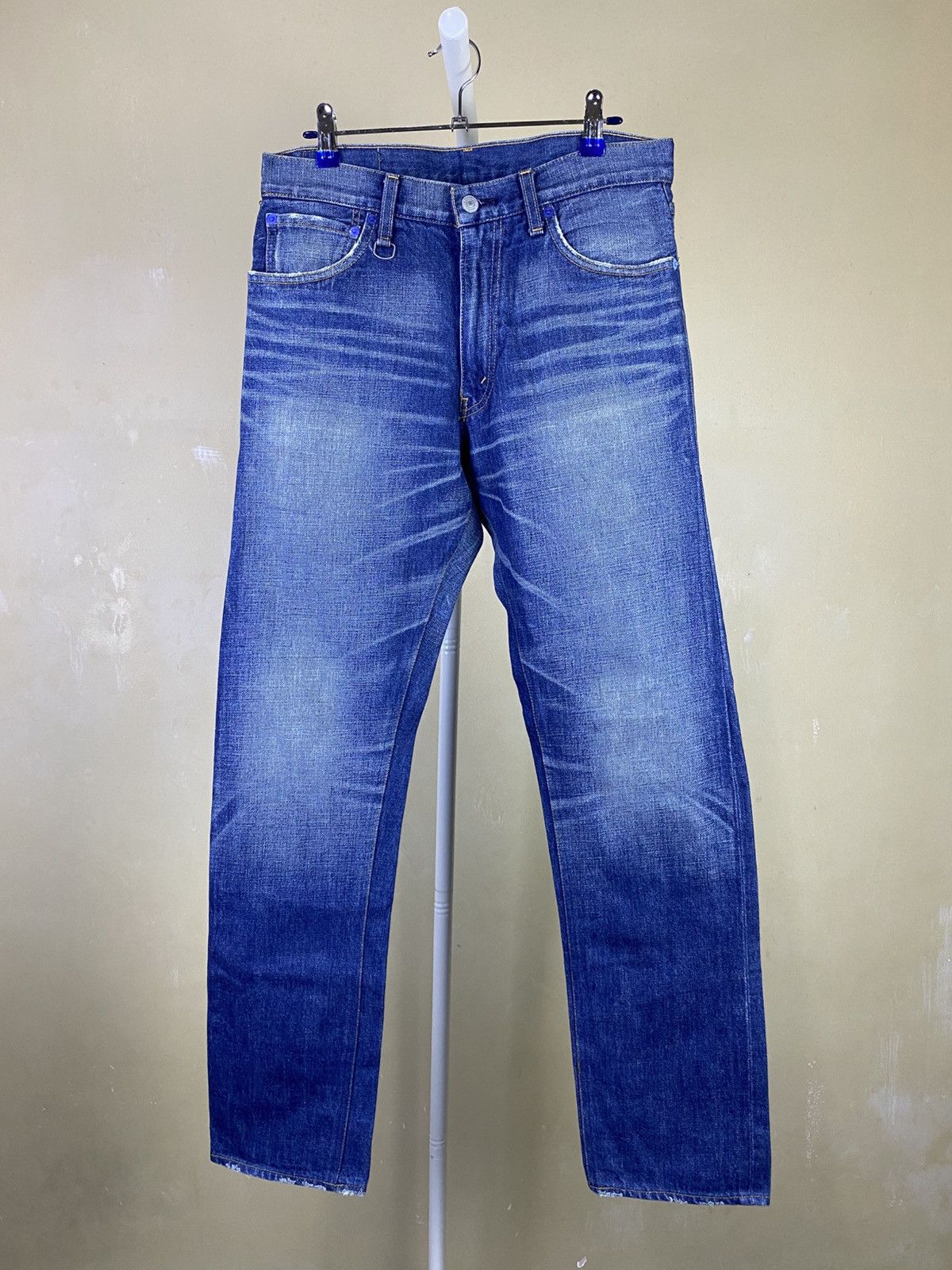 Fragment Design × Levi's Levi’s Fenom x Fragment Design Selvedge Denim Pants Size US 30 / EU 46 - 2 Thumbnail