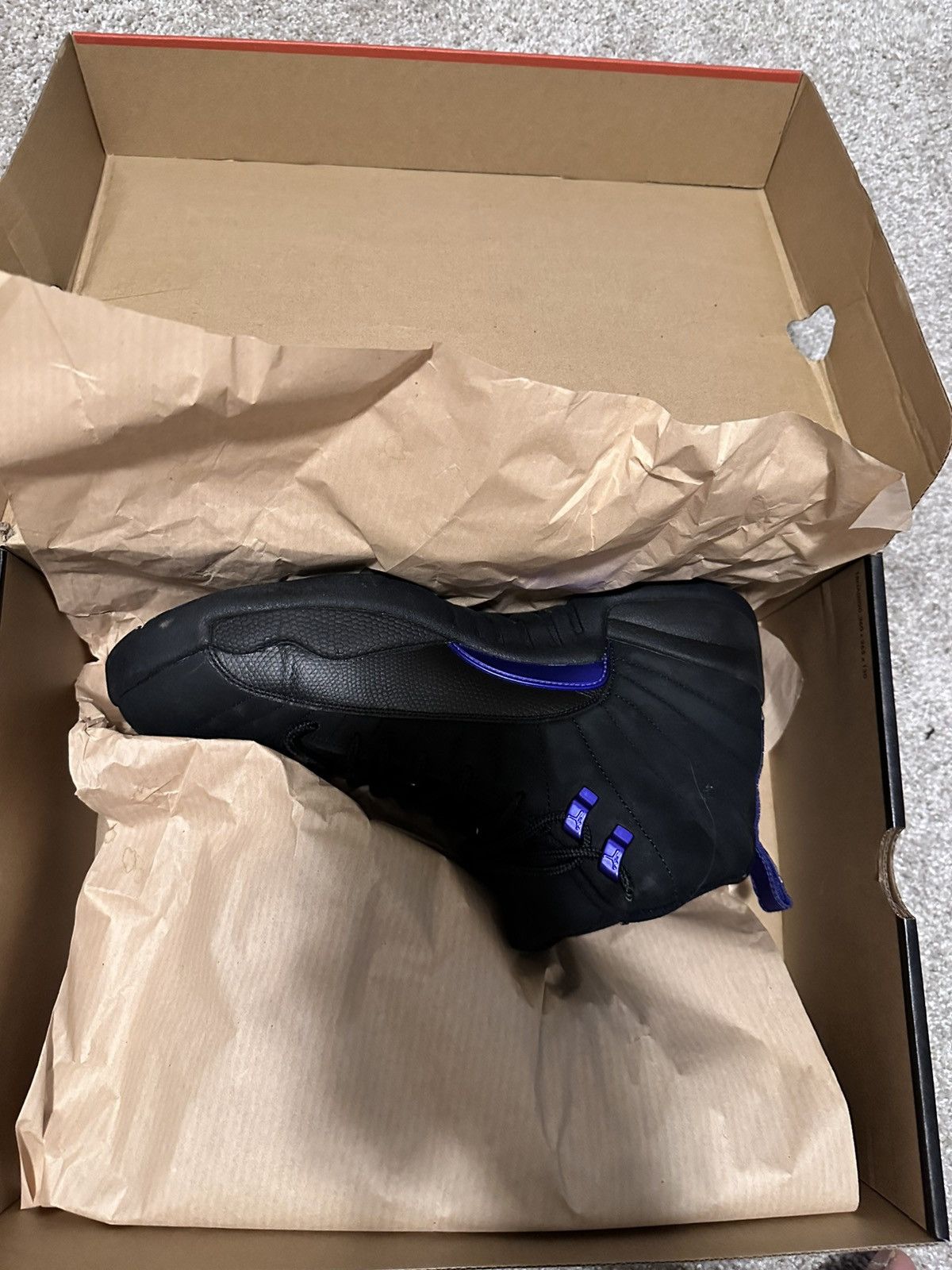 Jordan Brand Jordan 12 Dark Concord Size US 11 / EU 44 - 4 Thumbnail