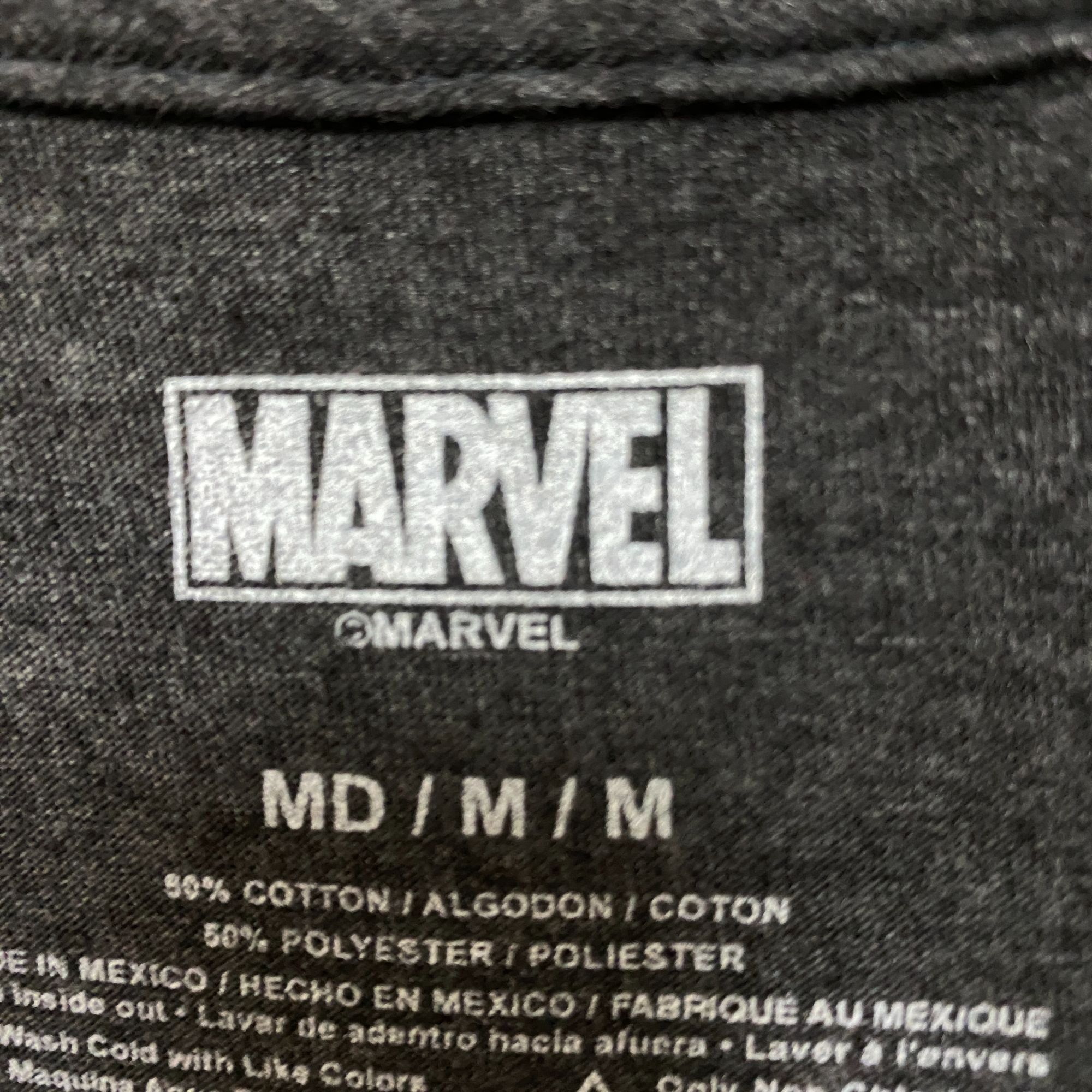 Marvel Comics Avengers grey Tshirt size medium Size US M / EU 48-50 / 2 - 4 Thumbnail