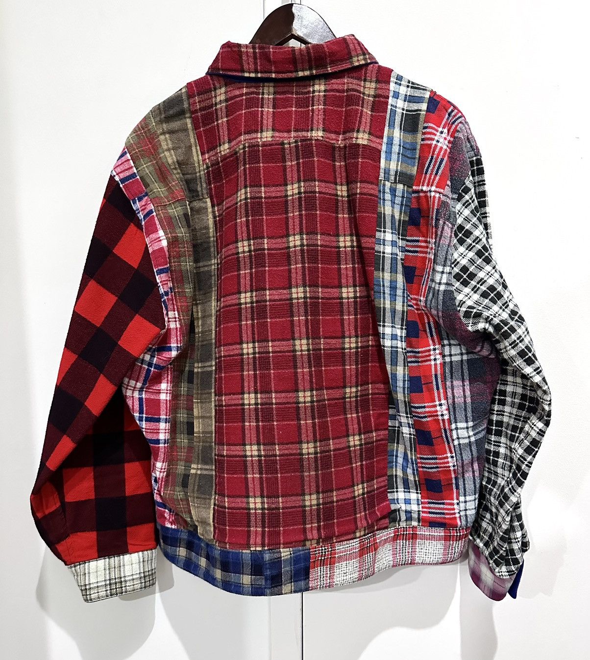 AWGE × Needles Awge X Needles Work Jacket Reversible Flannel AWGE × Needles Awge X Needles Work Jacket Reversible Flannel